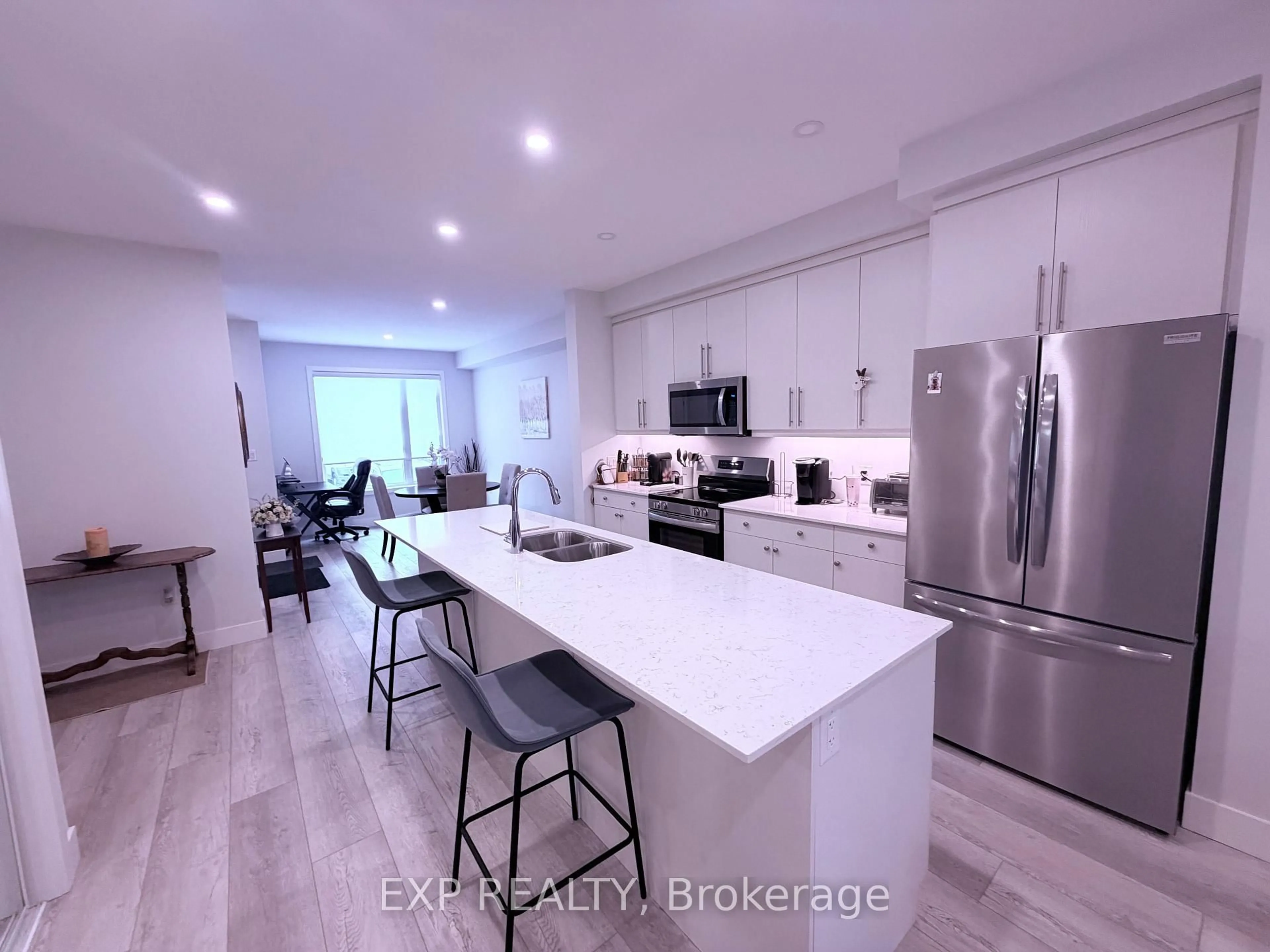 Open concept kitchen, unknown for 990 Deveron Cres #9, London South Ontario N5Z 5C5