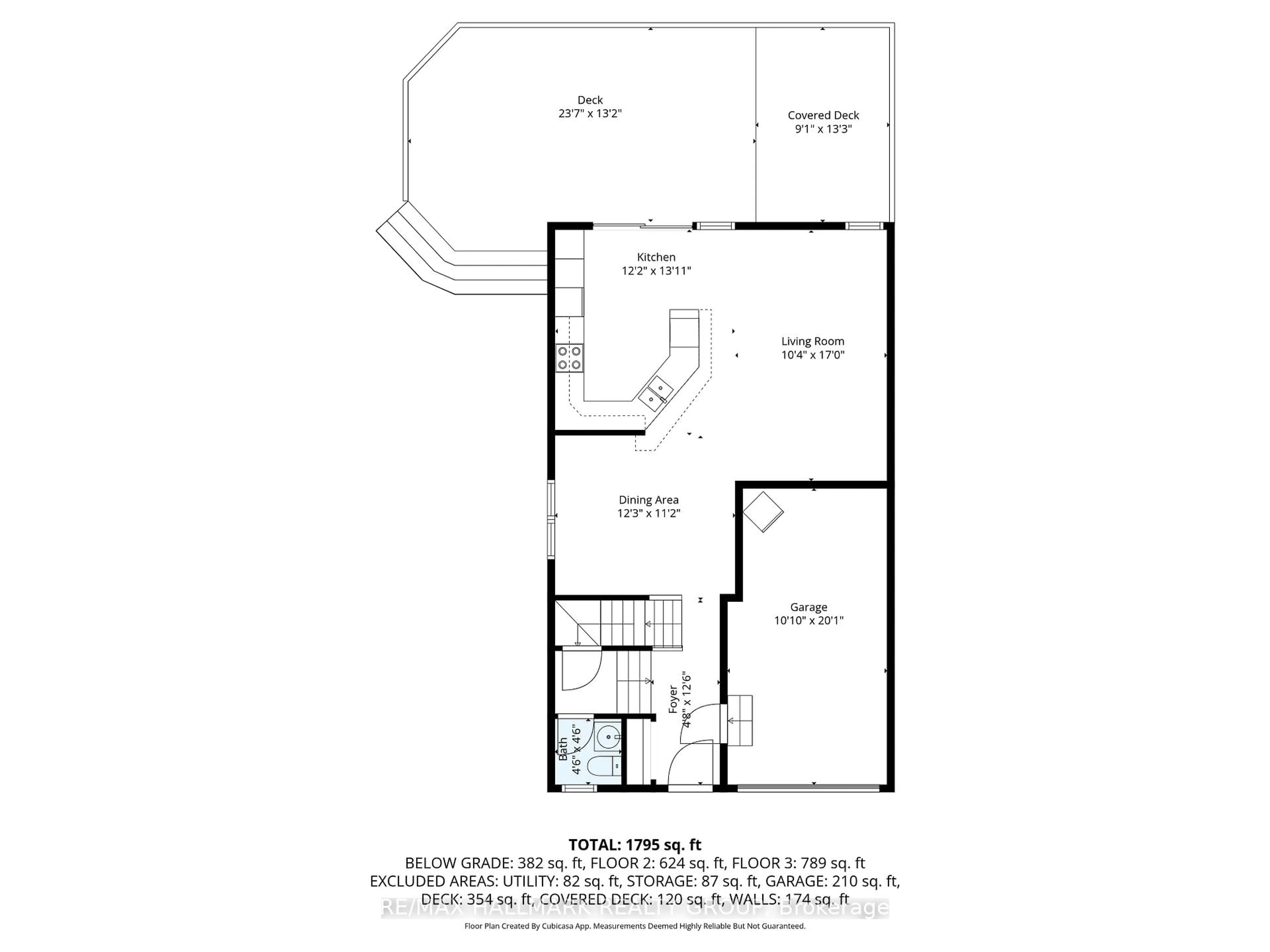 Floor plan for 125 Maestro Ave, Ottawa Ontario K2S 1B9