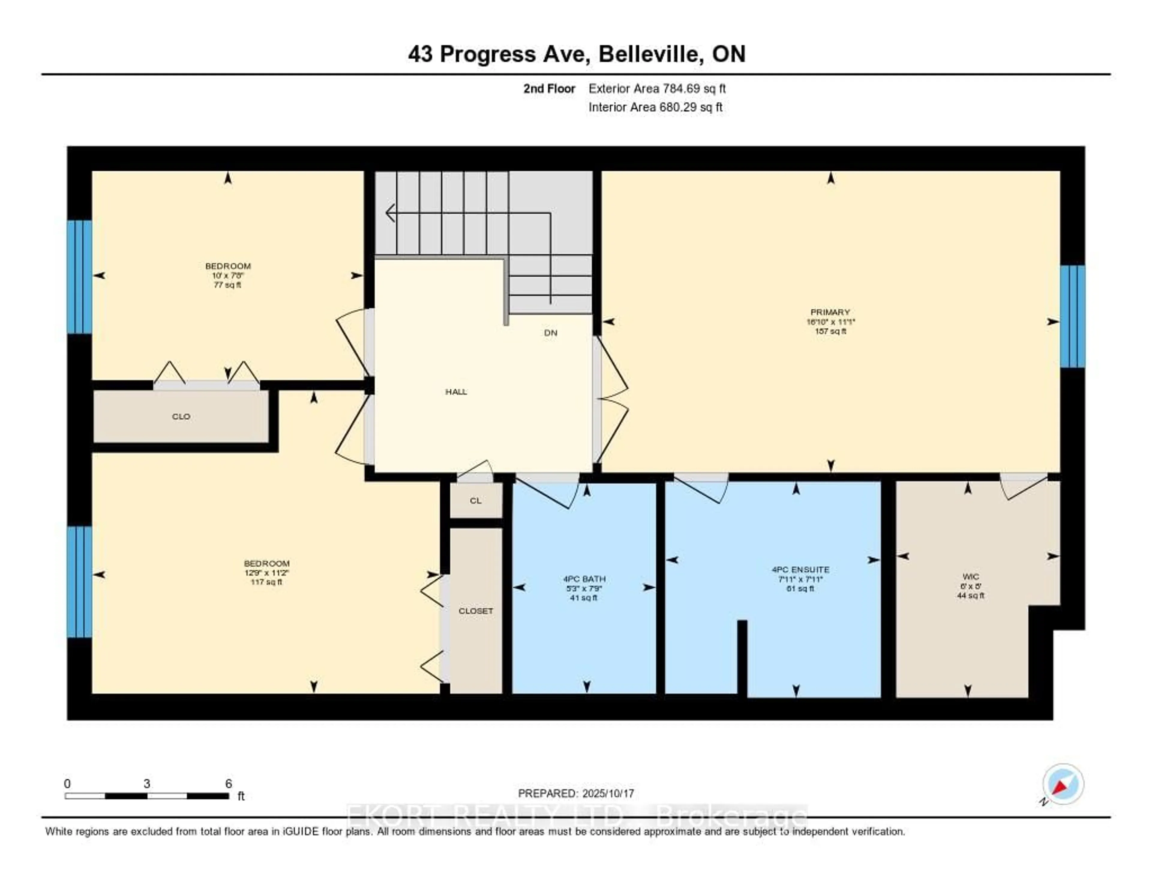 Floor plan for 43 Progress Ave, Belleville Ontario K8P 4Z3