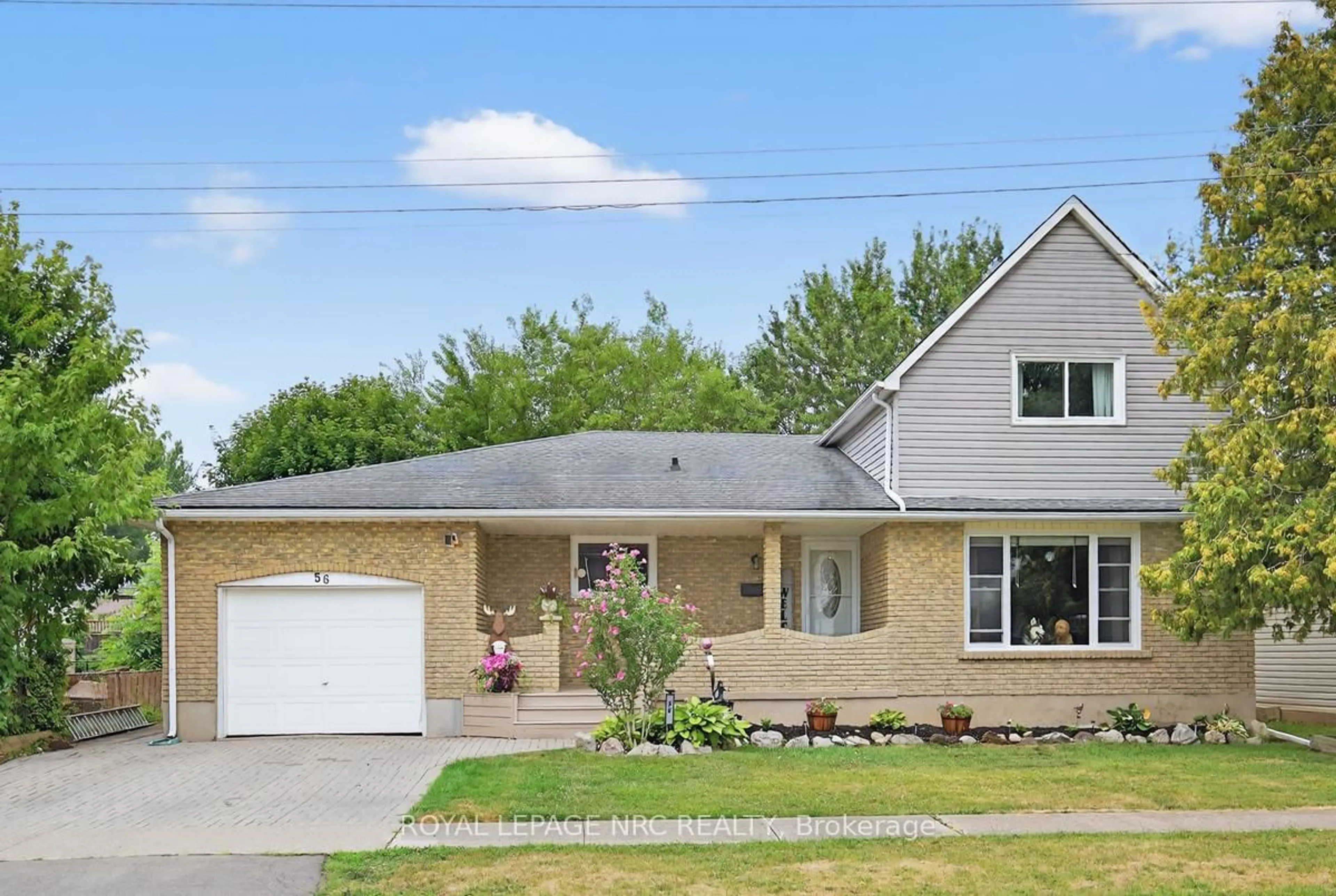 Home with brick exterior material, street for 56 SANTONE Ave, Welland Ontario L3C 2J4