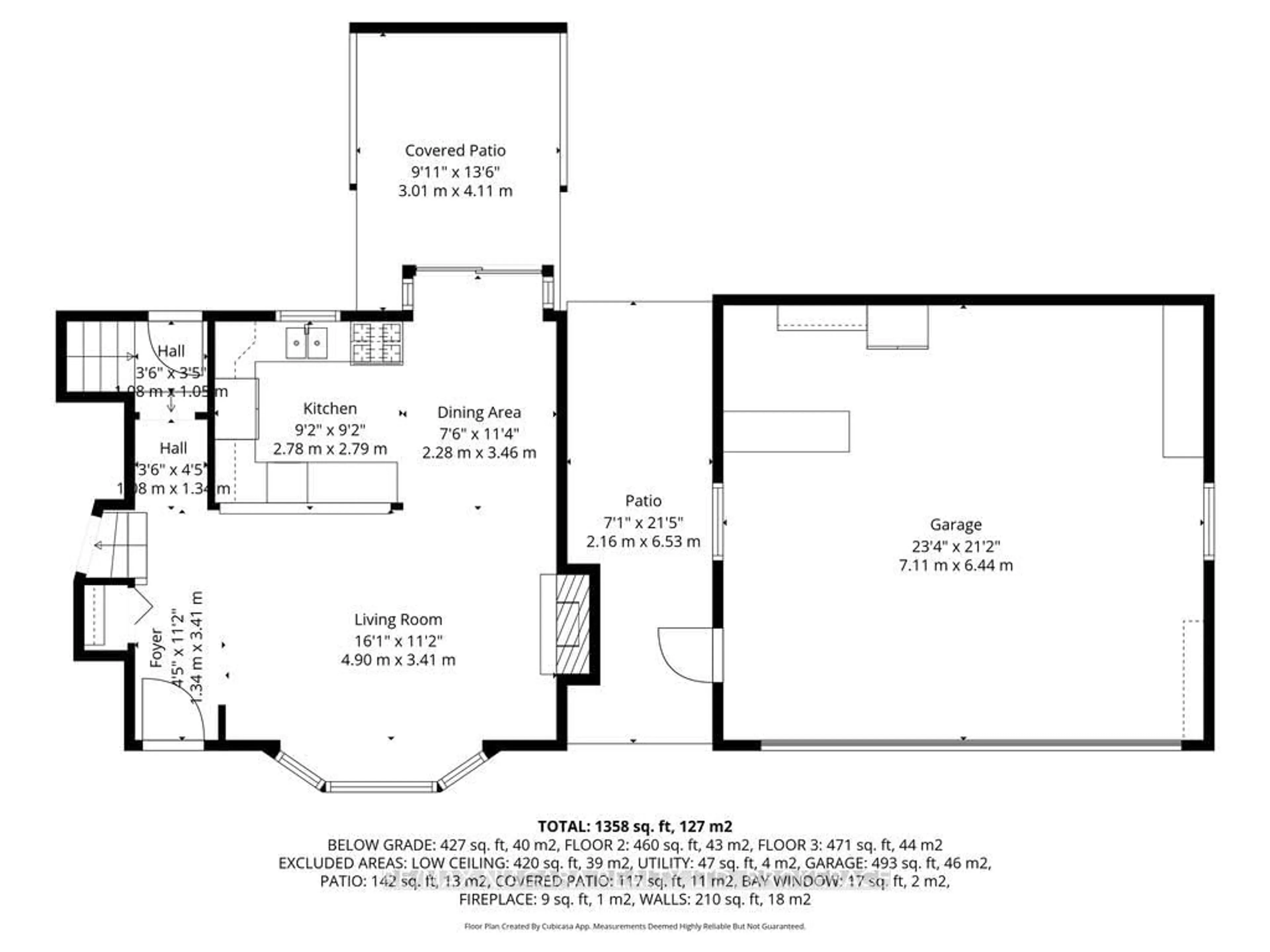 Floor plan for 37 Parnell Rd, St. Catharines Ontario L2N 2W5