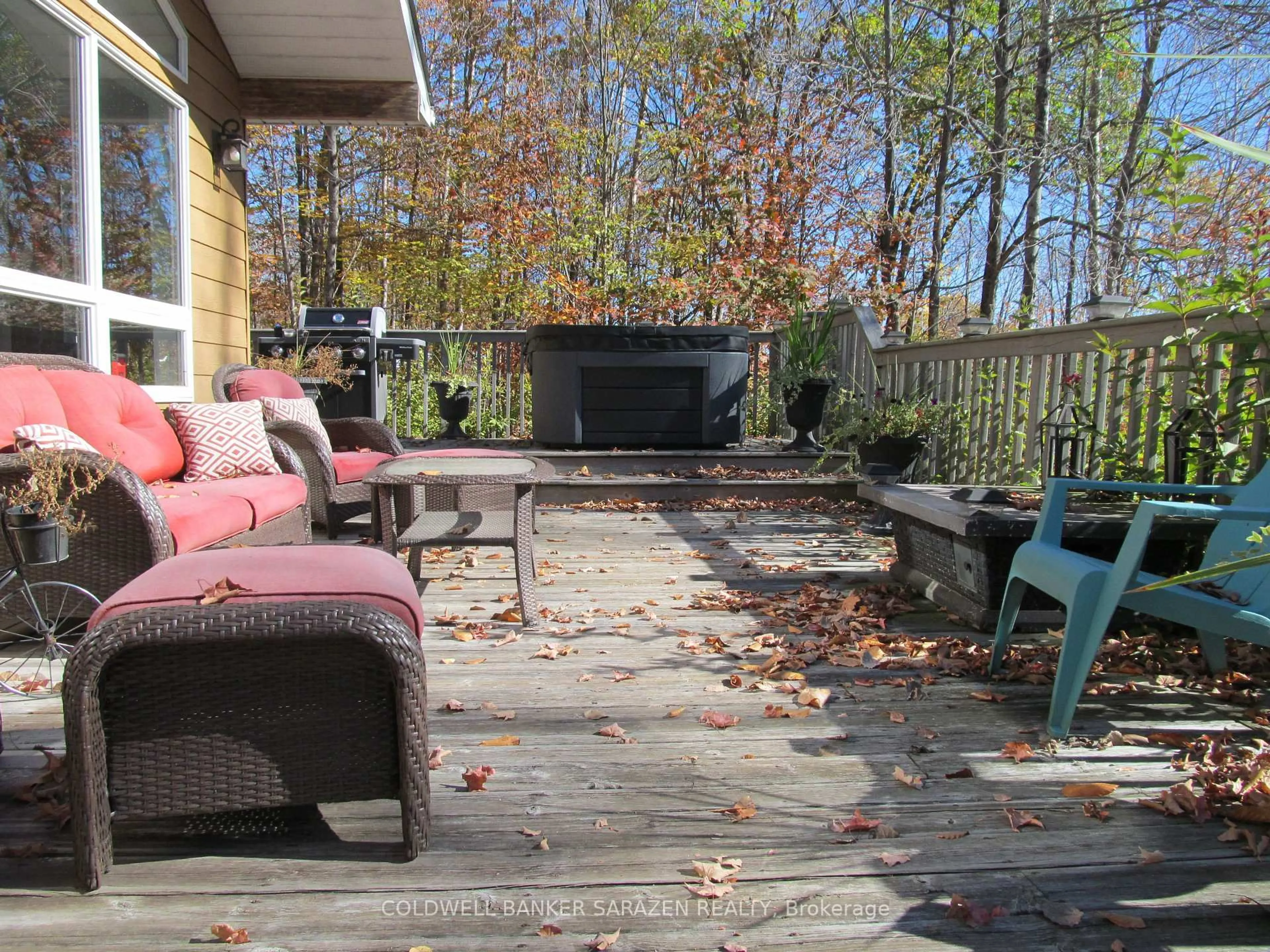Patio, forest/trees view for 4054B Calabogie Rd, Calabogie Ontario K0J 1H0
