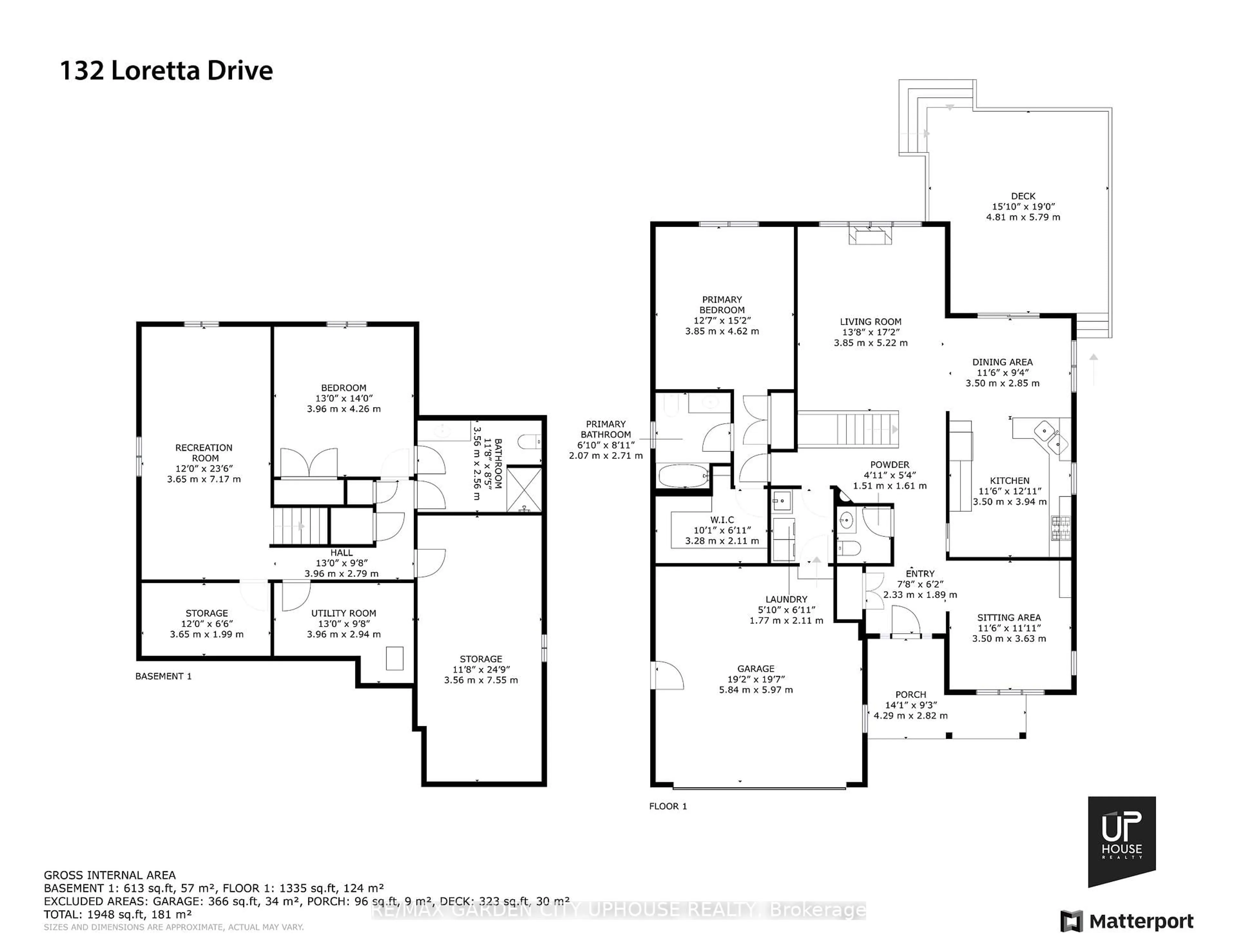 Floor plan for 132 LORETTA Dr, Niagara-on-the-Lake Ontario L0S 1T0