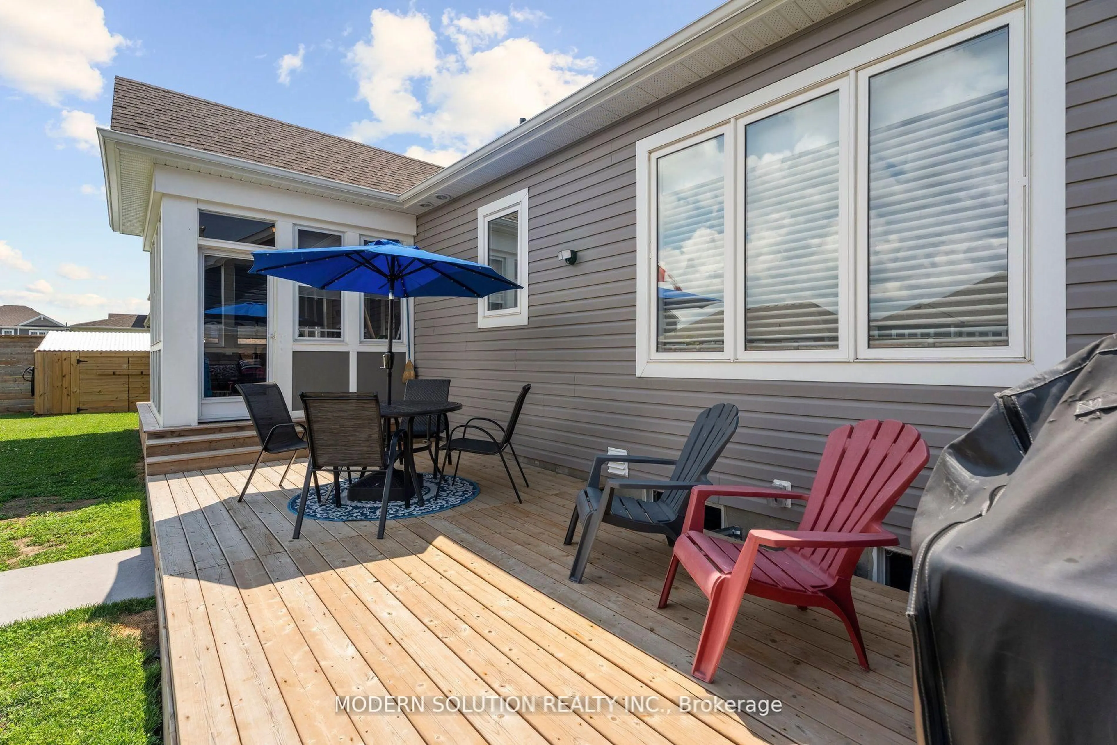 Patio, water/lake/river/ocean view for 35 Browning Blvd, Bracebridge Ontario P1L 0G2