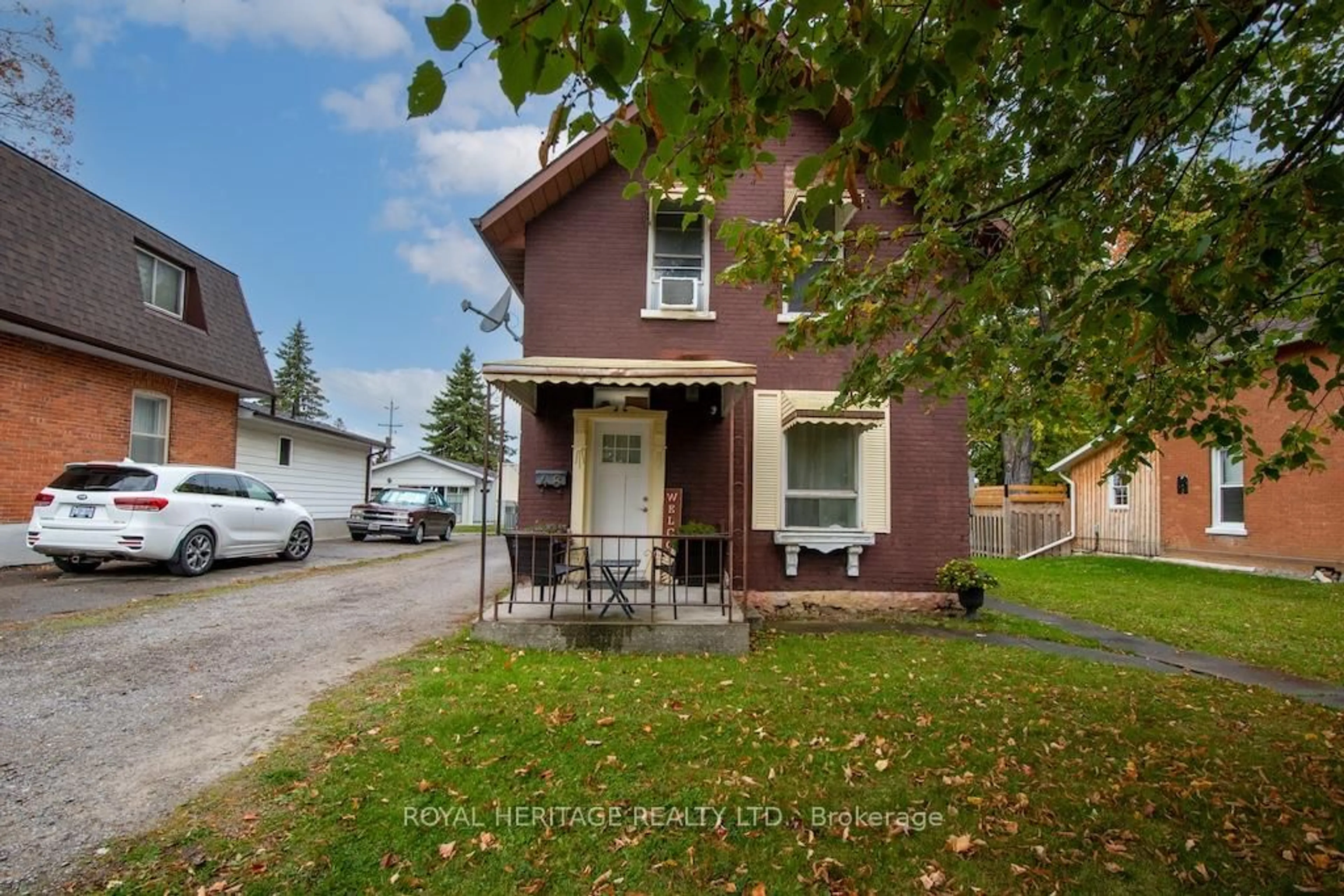 Home with brick exterior material, street for 48 Elgin St, Kawartha Lakes Ontario K9V 3W3