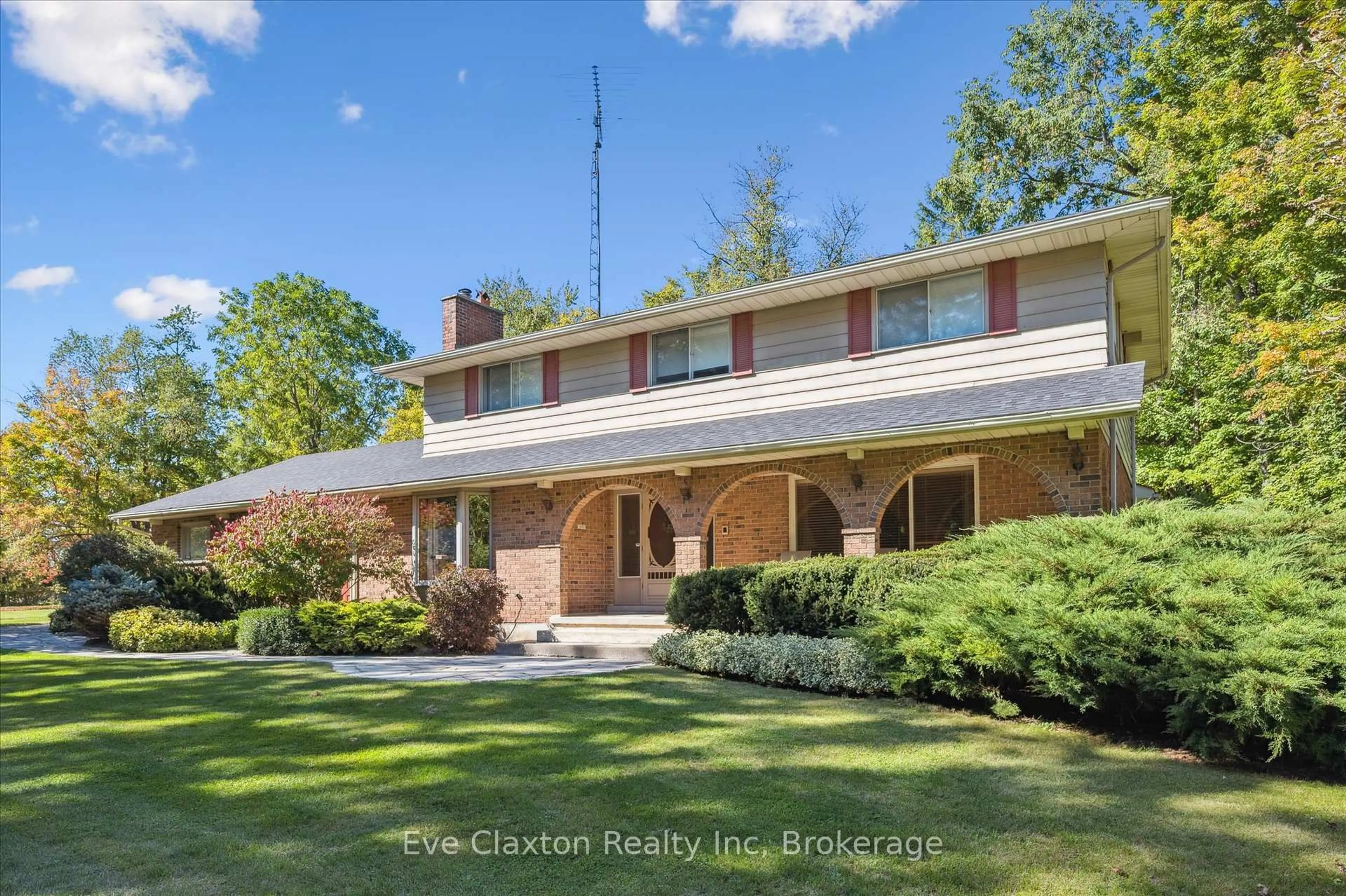 Home with brick exterior material, street for 2314 Shantz Station Rd, Woolwich Ontario N0B 1M0