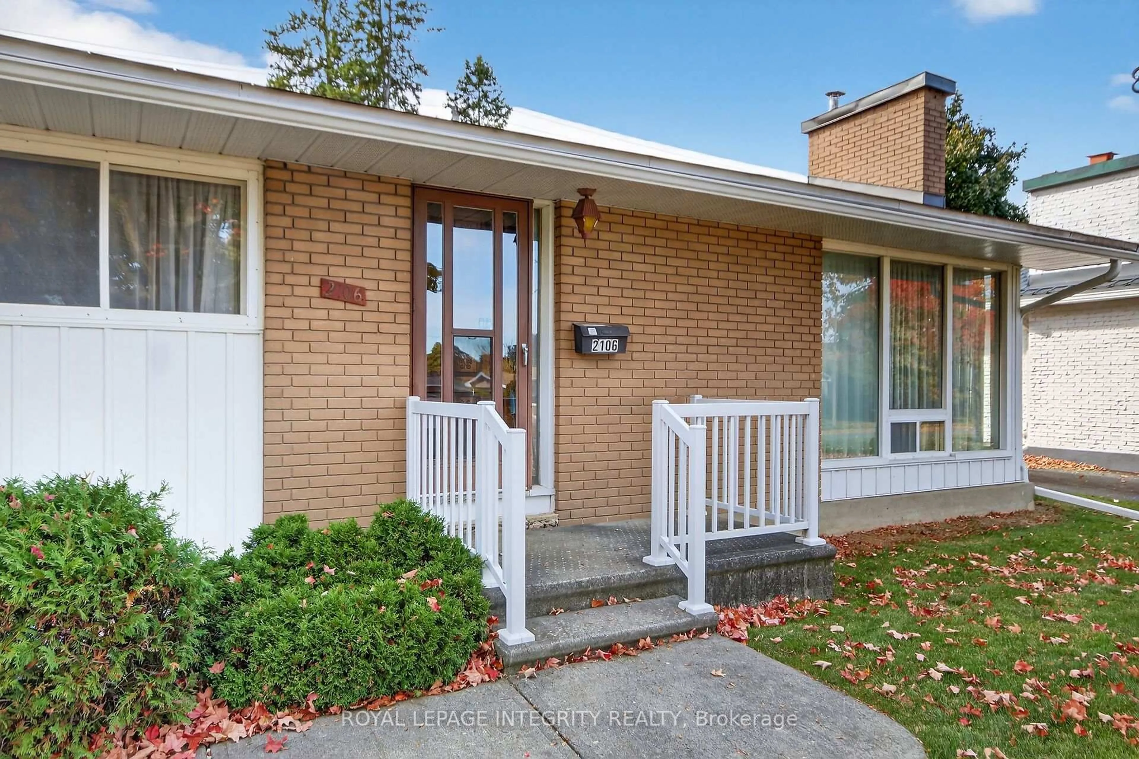 Home with brick exterior material, street for 2106 Dunelm St, Ottawa Ontario K1G 2S3
