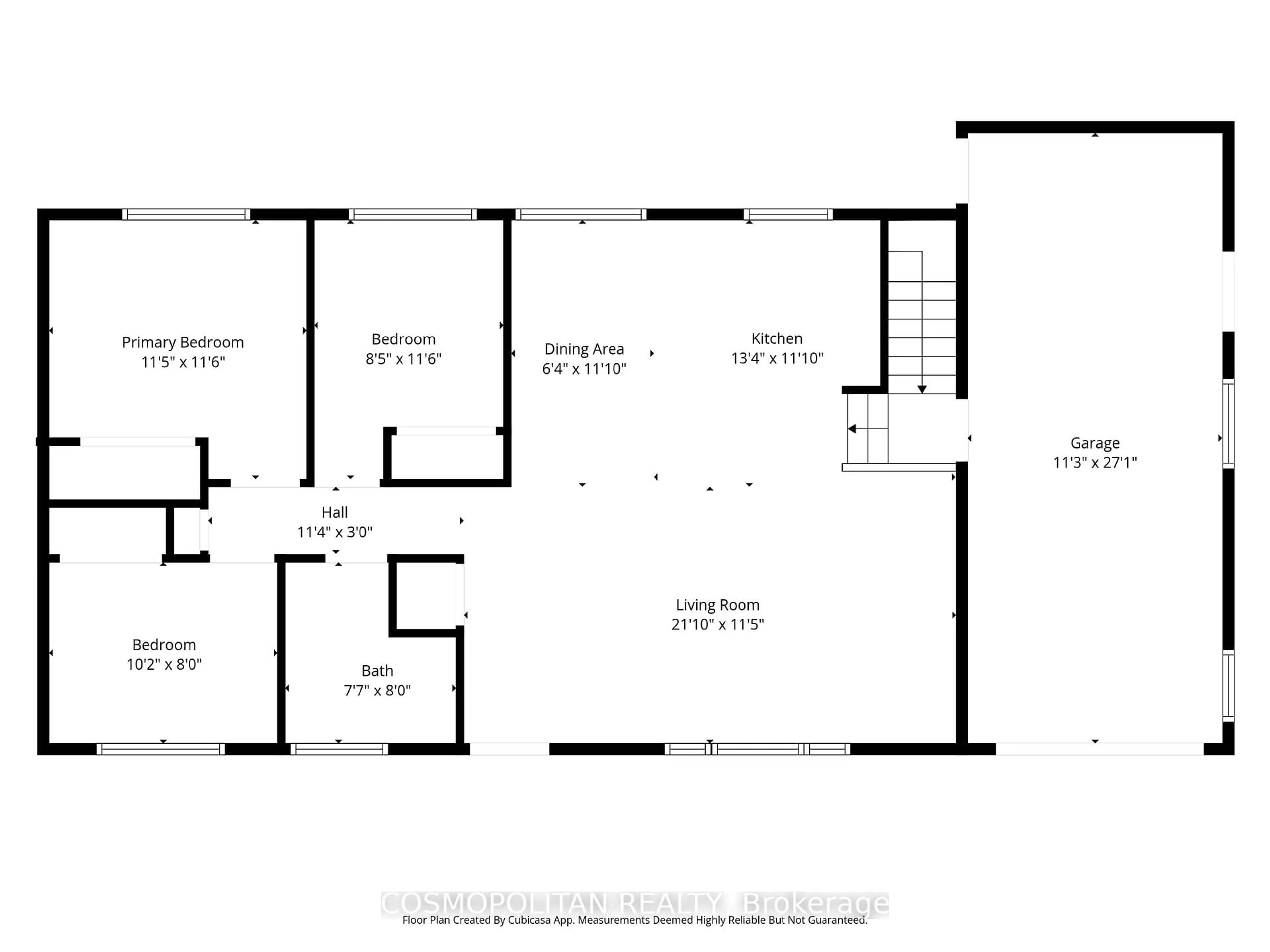 Floor plan for 3662 Cartier Dr, Niagara Falls Ontario L2G 6P4