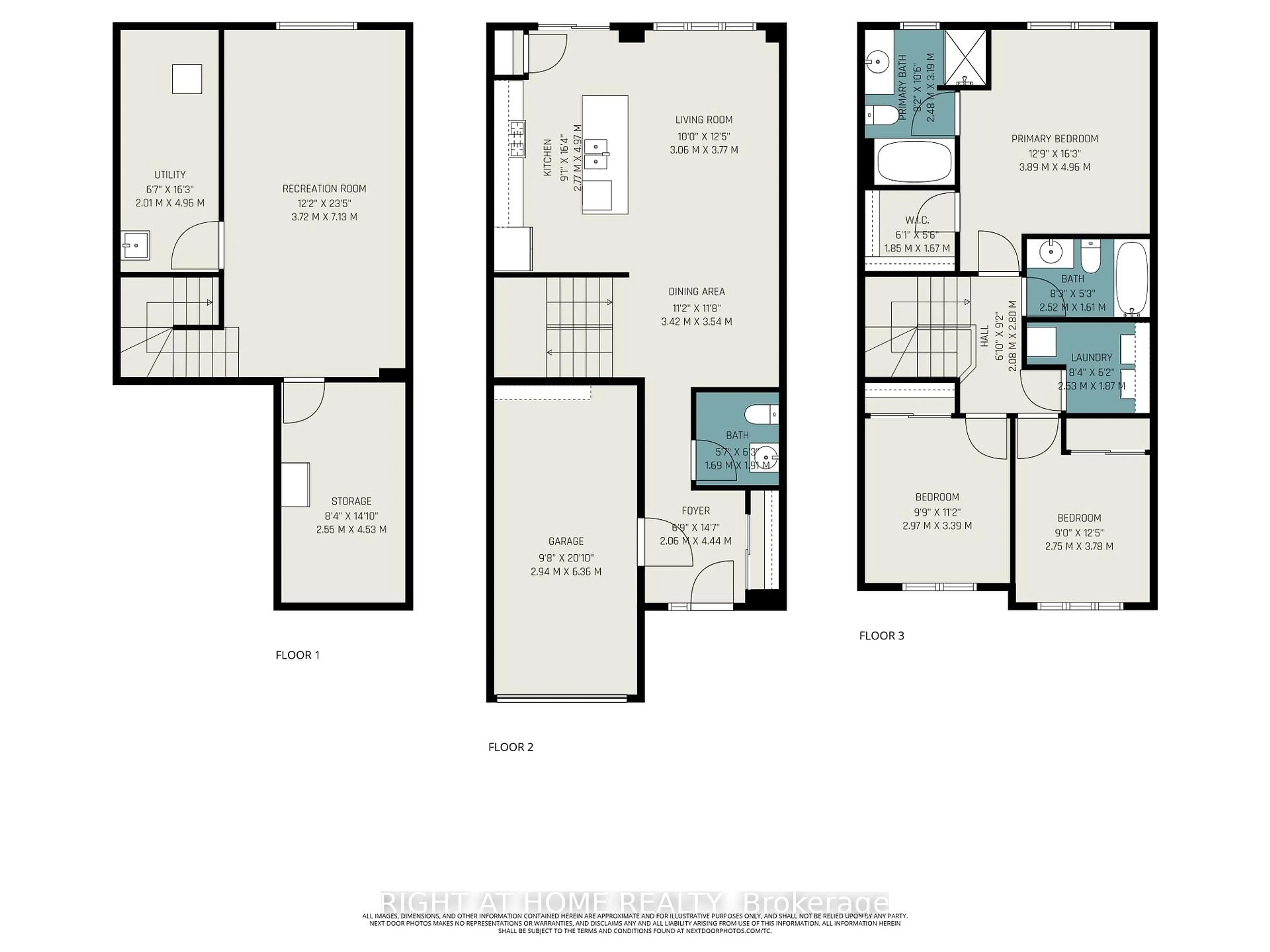 Floor plan for 116 Yellowcress Way, Orleans Ontario K4A 1C2