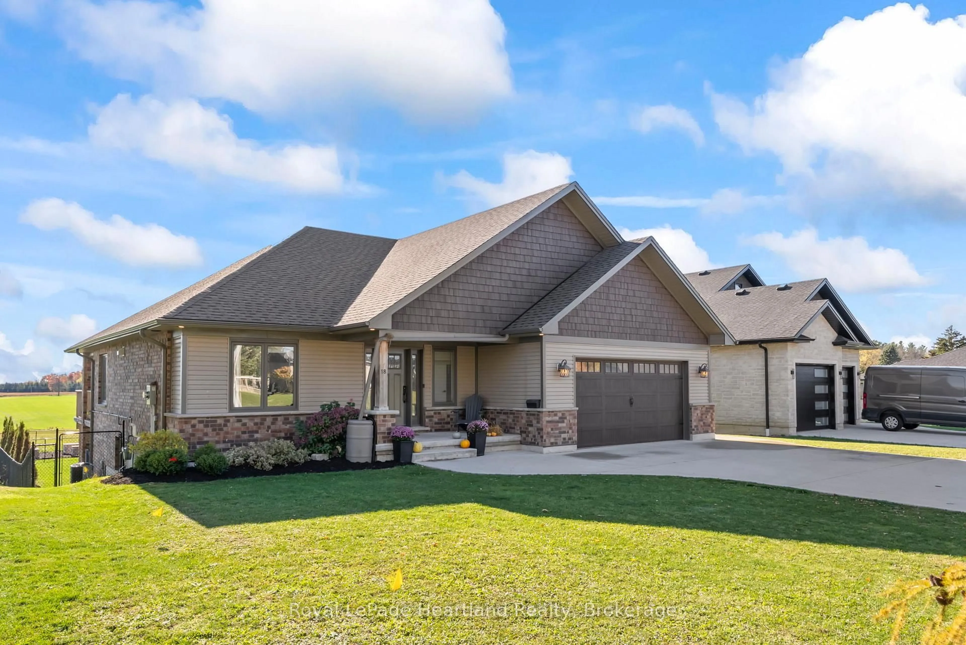 Home with brick exterior material, street for 18 MINTO St, Minto Ontario N0G 1M0