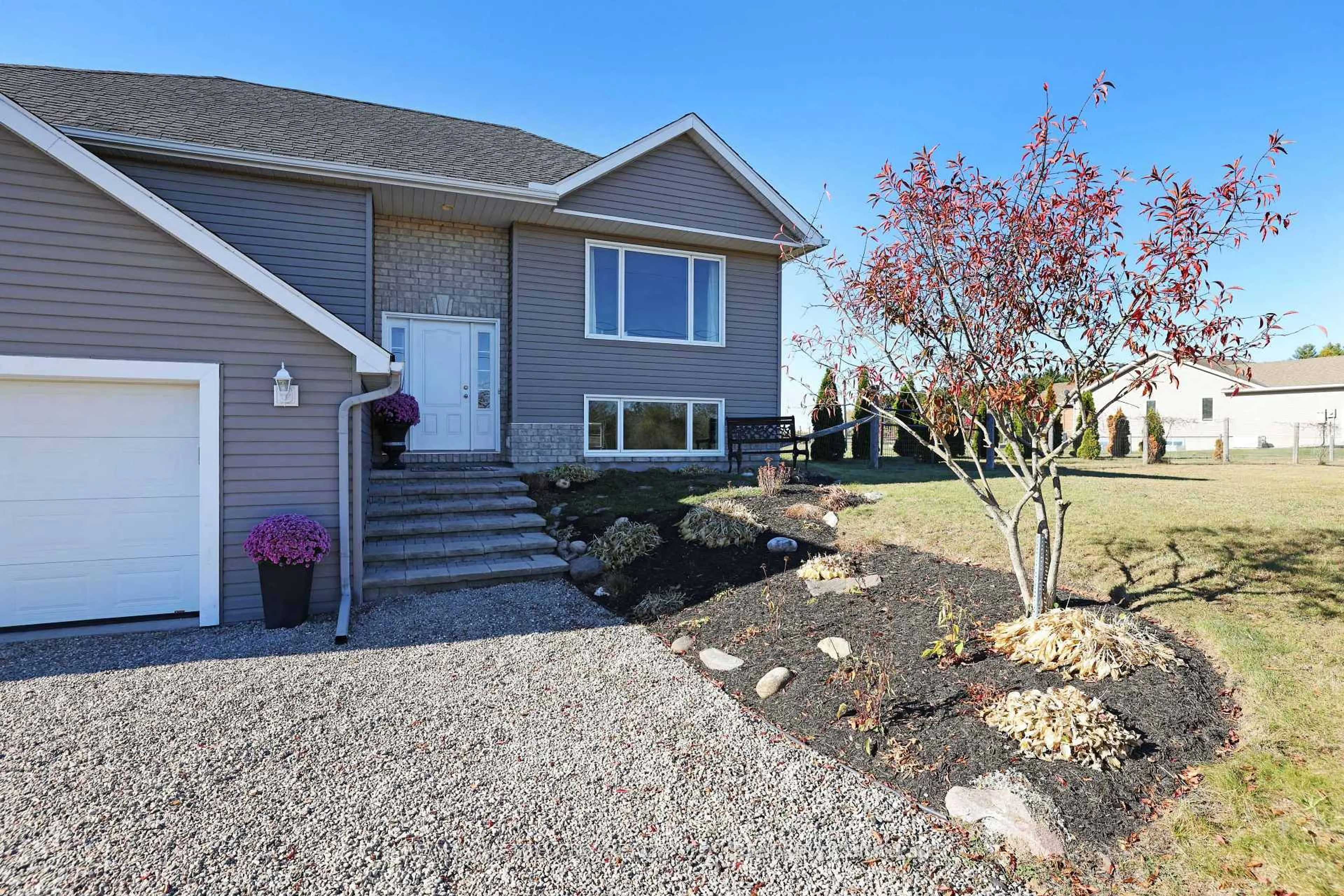 Home with vinyl exterior material, street for 2431 EADY Rd, Renfrew Ontario K7V 3Z6