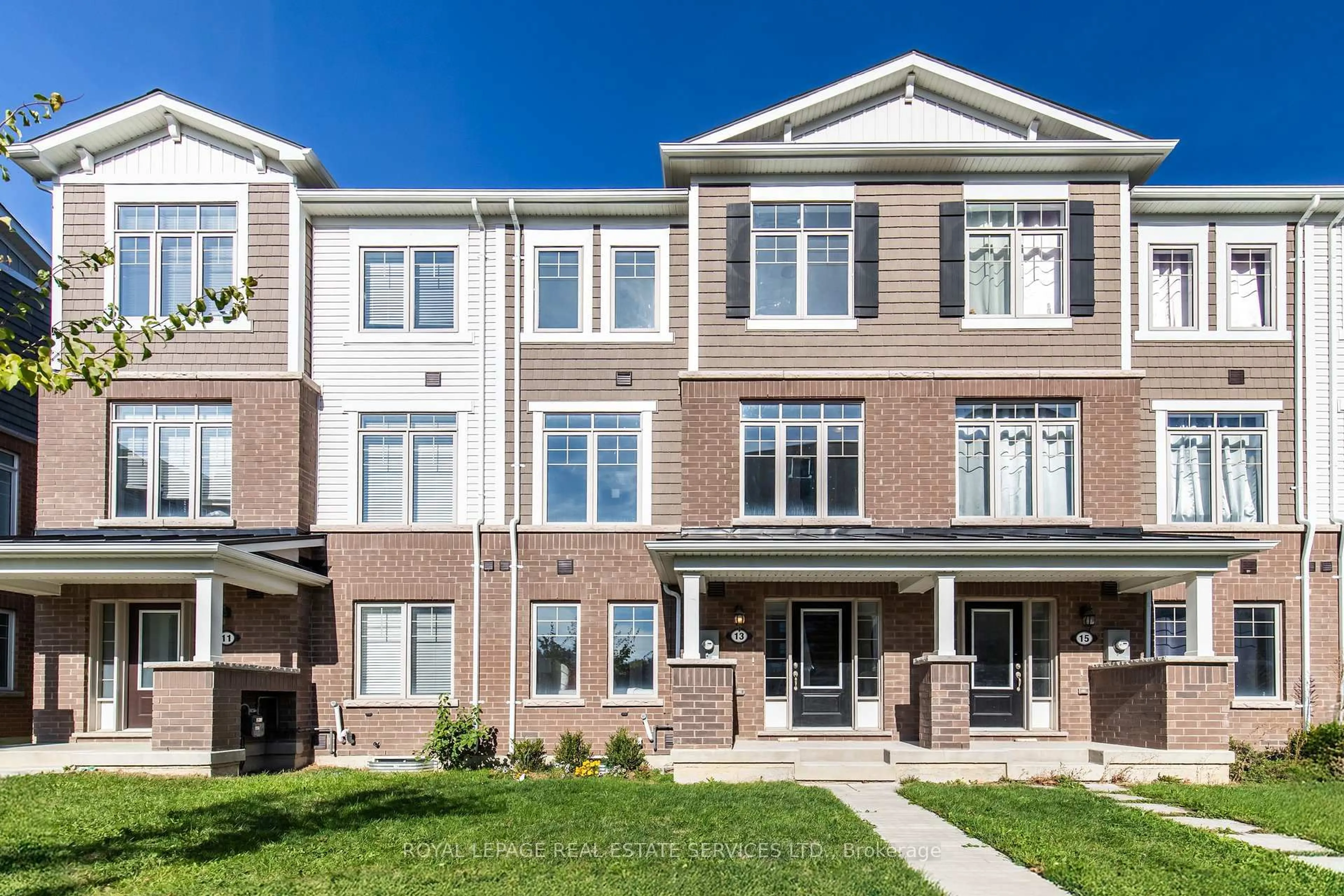 Home with brick exterior material, unknown for 13 Canoe Lane, Hamilton Ontario L8K 0A3