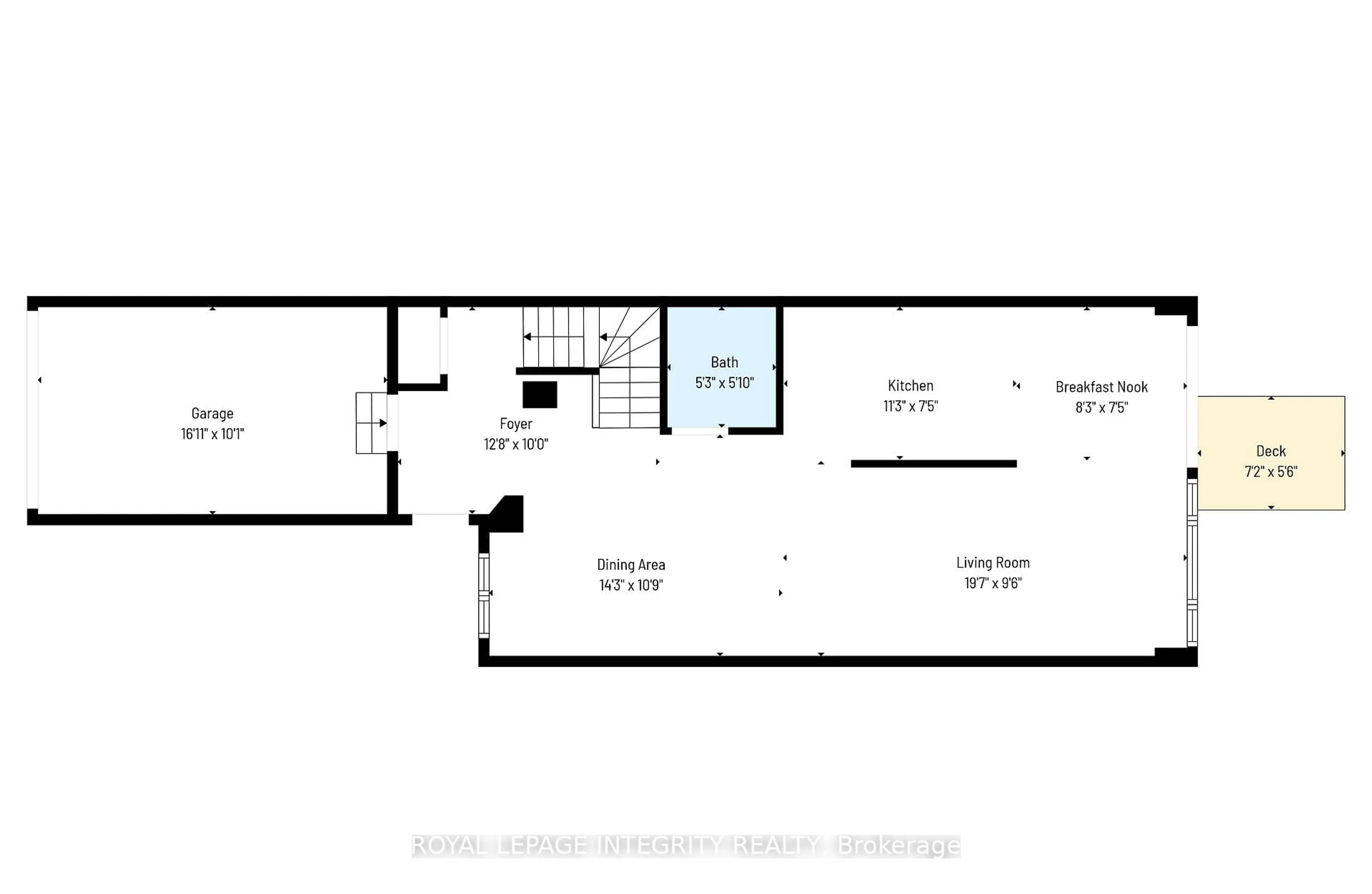 Floor plan for 31 Desmond Trudeau St, Arnprior Ontario K7S 3G9
