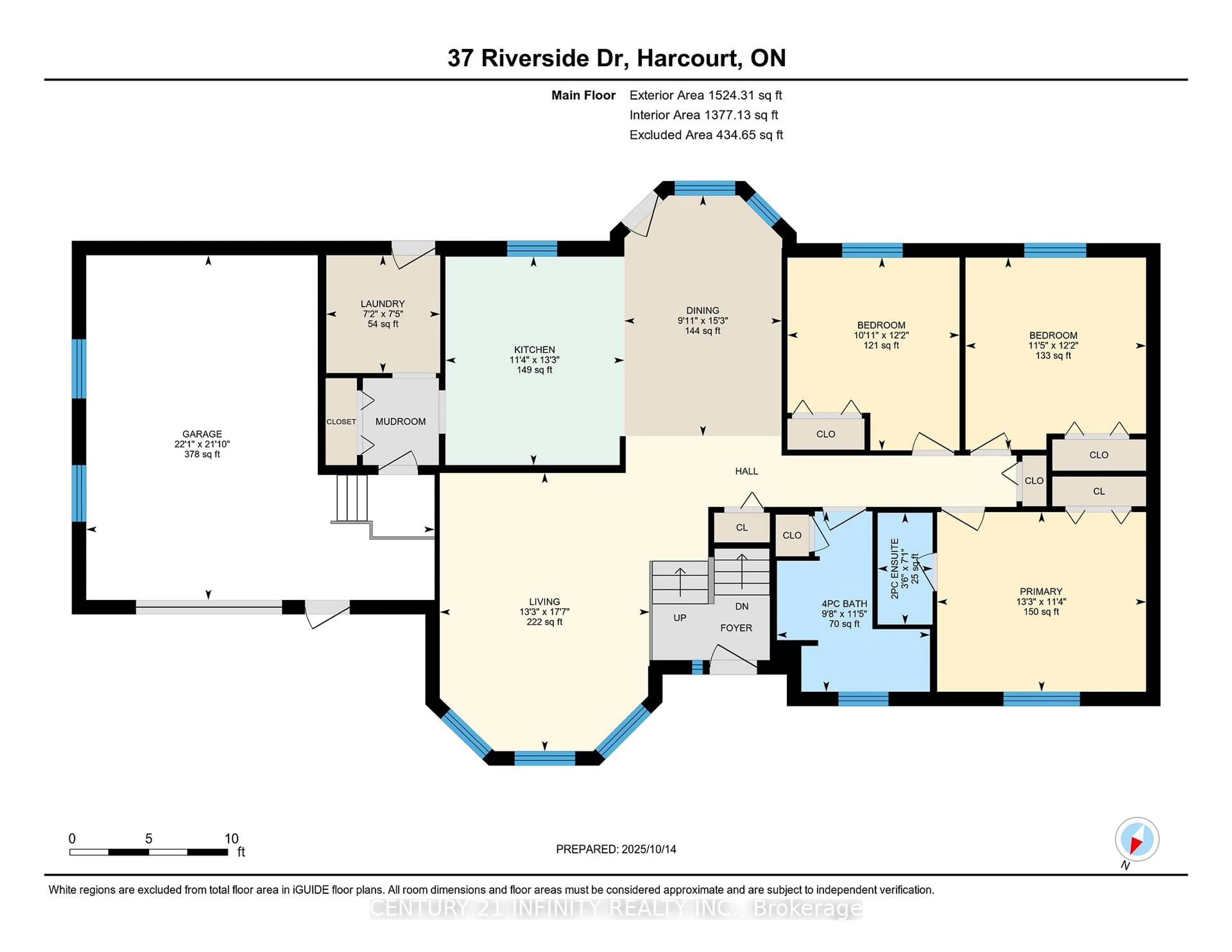 Floor plan for 37 Riverside Dr, Trent Hills Ontario K0L 1L0