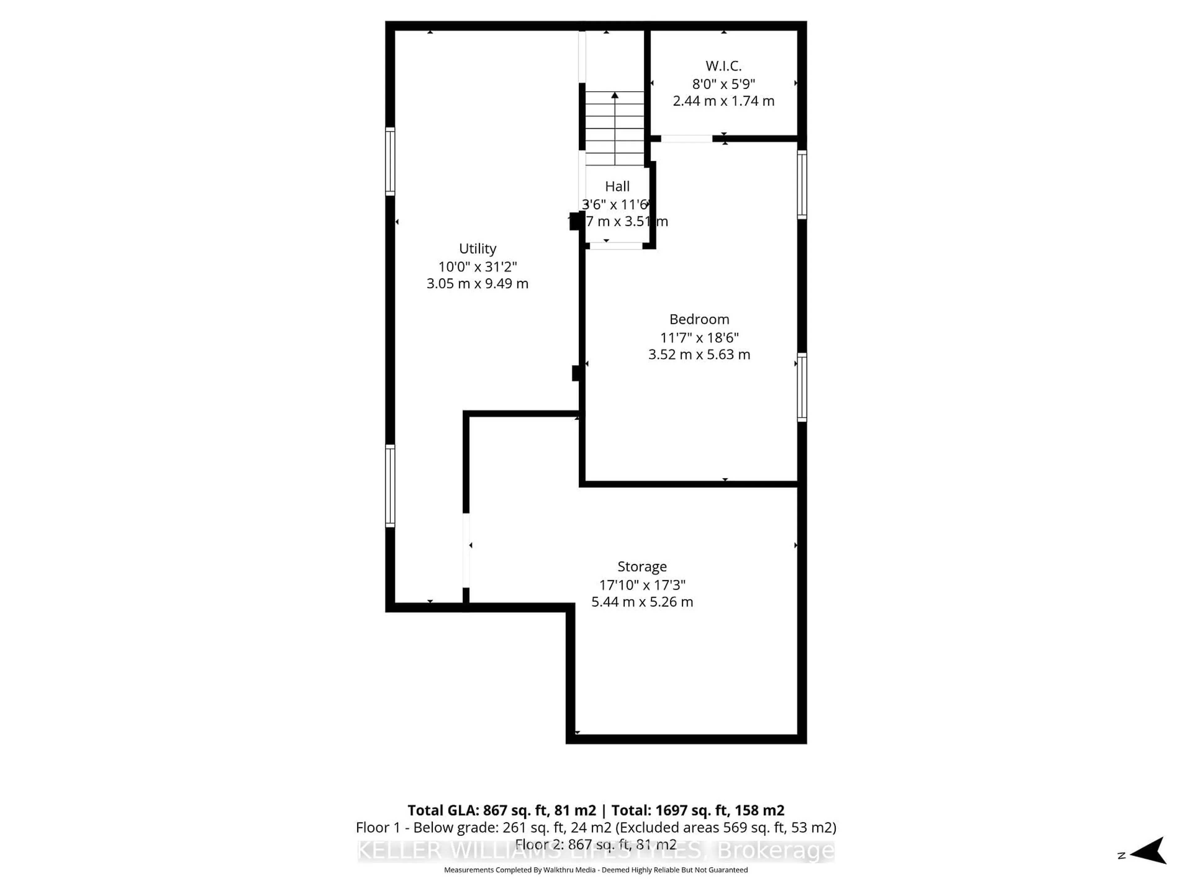 Floor plan for 512 St George St, London East Ontario N6A 3B8