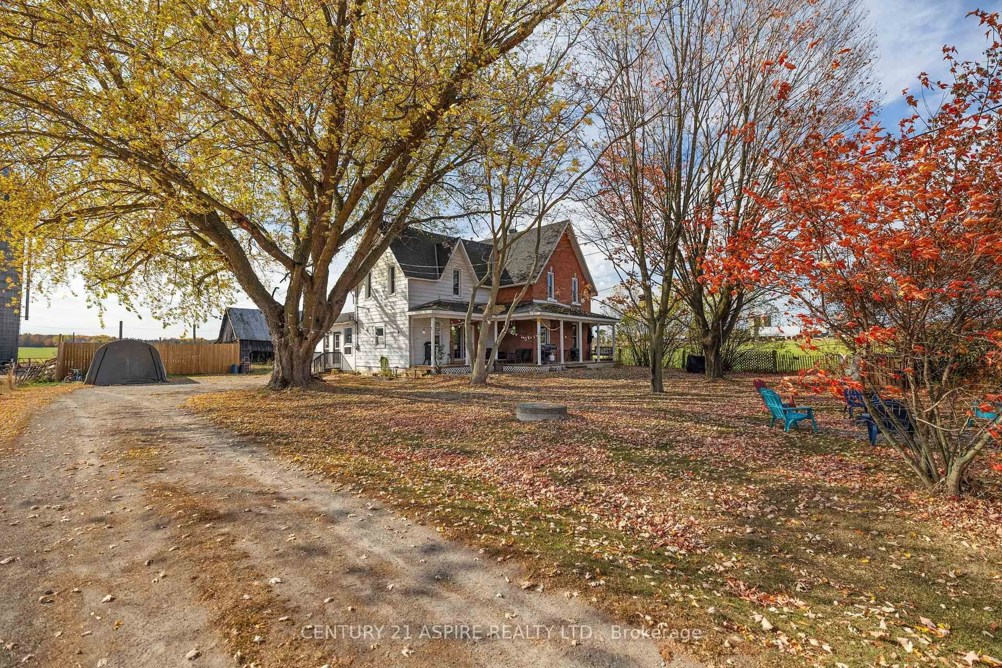 A pic from outside/outdoor area/front of a property/back of a property/a pic from drone, street for 341 Zion Line, Cobden Ontario K0J 1K0