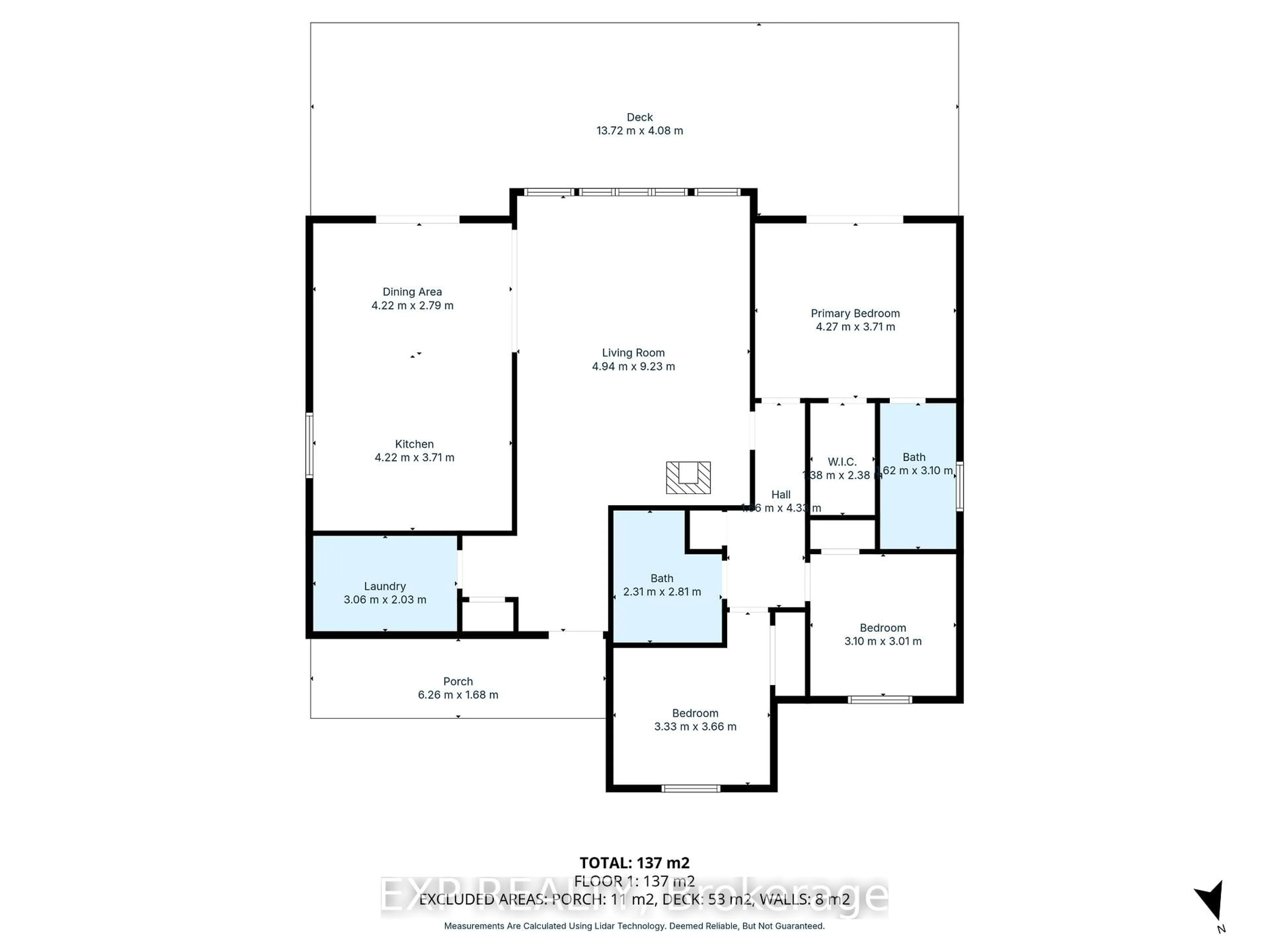 Floor plan for 1698 Reay Rd, Bracebridge Ontario P1P 1R3