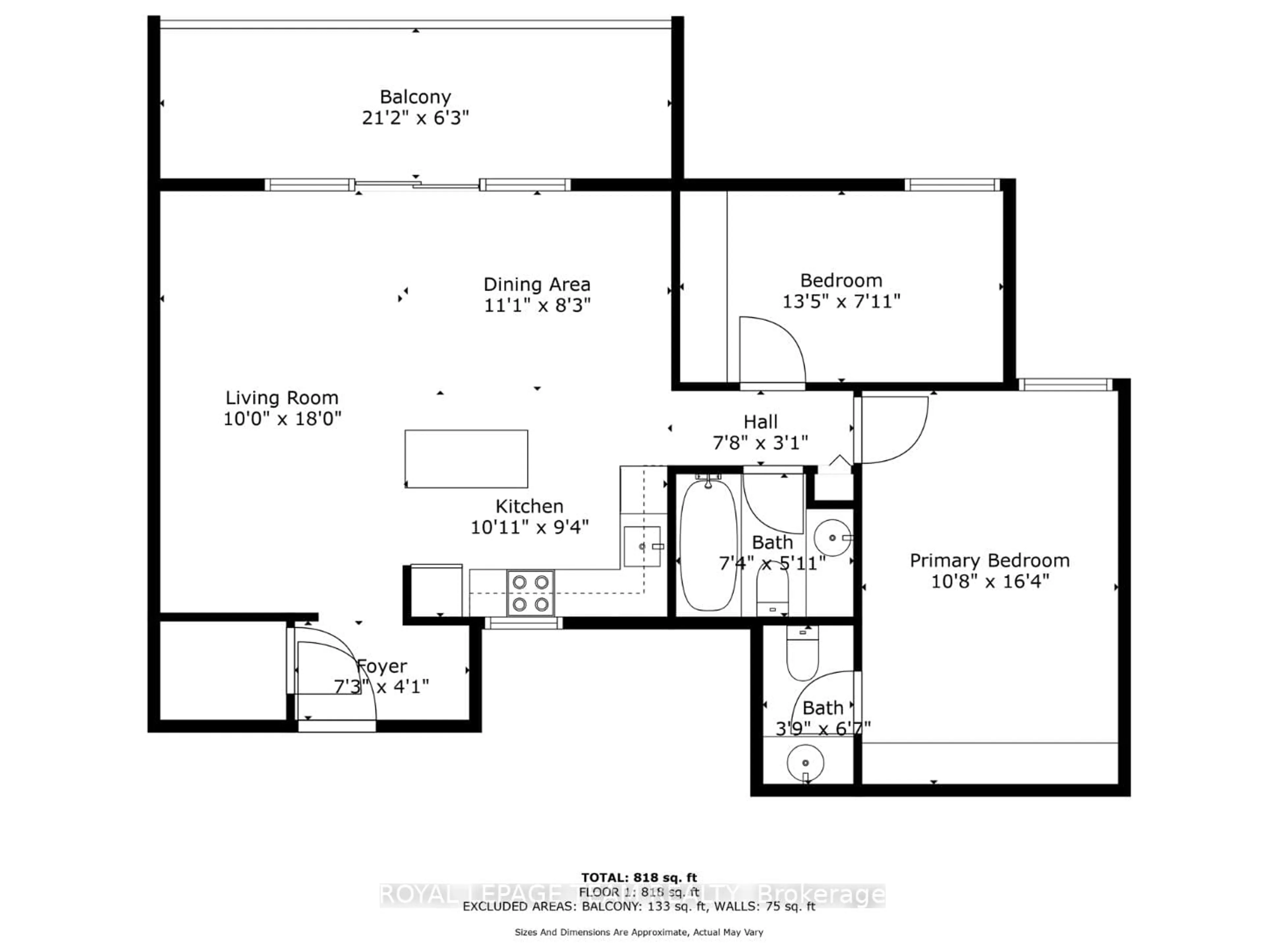 Floor plan for 141 Somerset St #503, Ottawa Ontario K2P 2H1