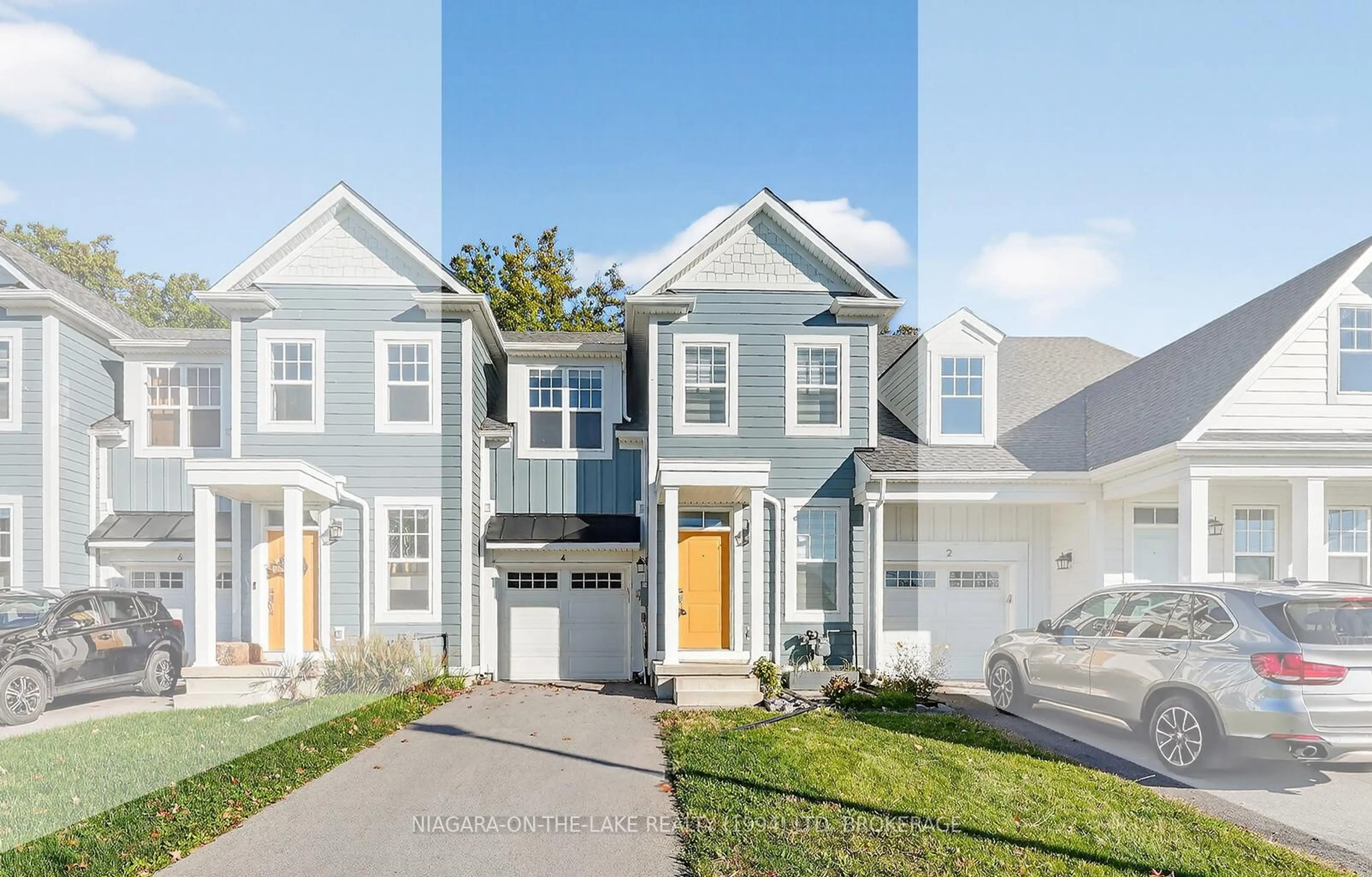 Home with vinyl exterior material, street for 4 Paradise Grve, Niagara-on-the-Lake Ontario L0S 1J0