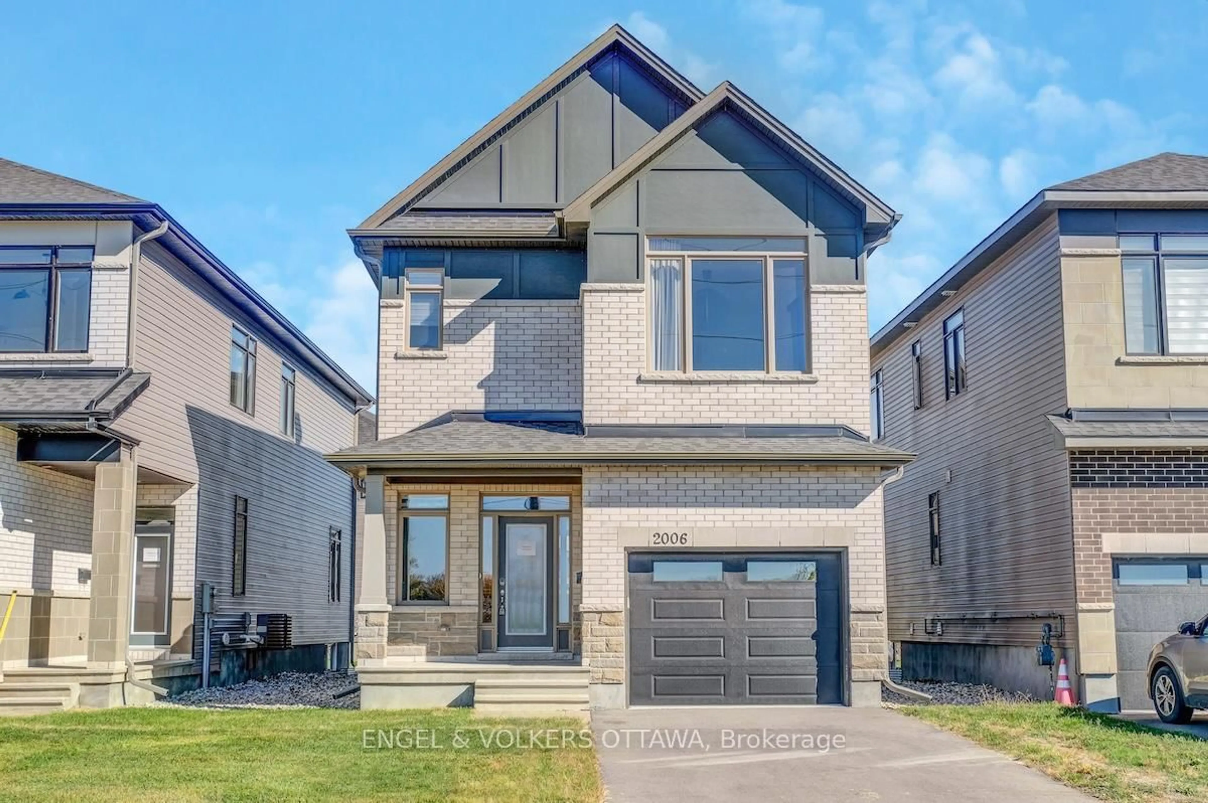 Home with brick exterior material, street for 2006 Allegrini Terr, Ottawa Ontario K2S 2S7