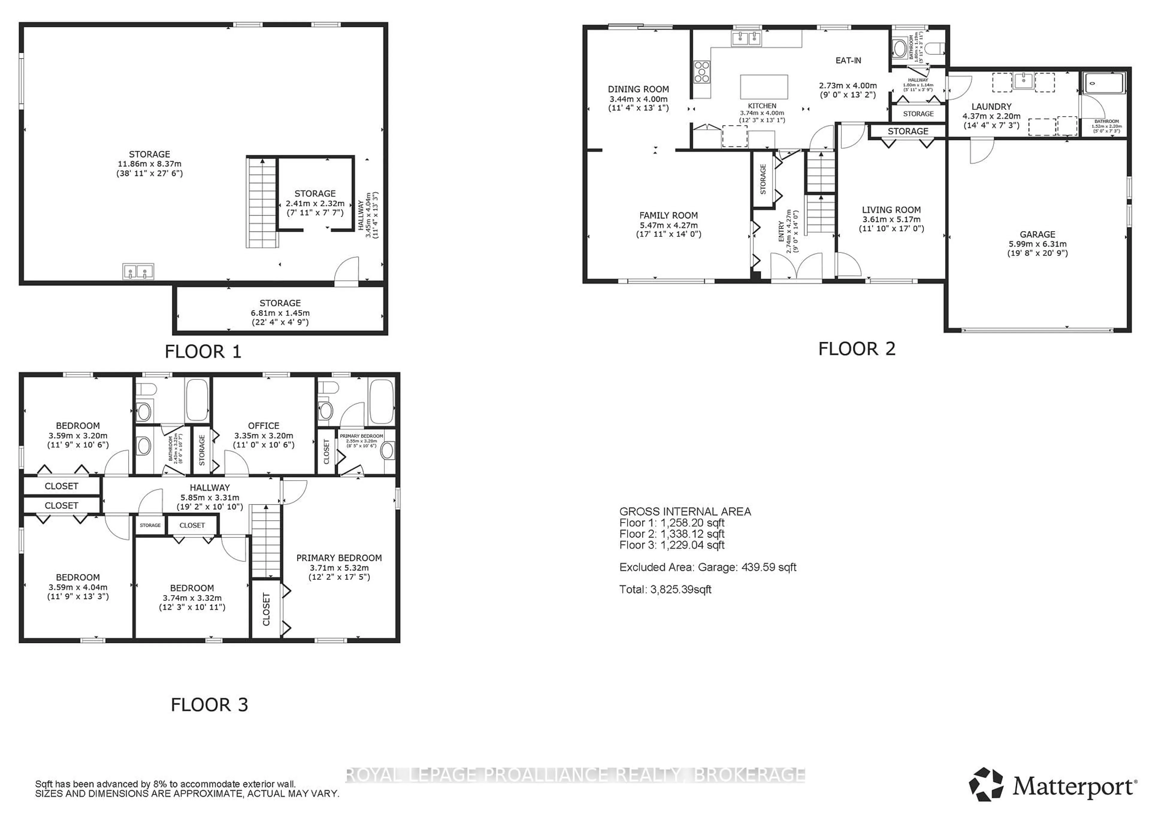Floor plan for 259 Fairway Hill Cres, Kingston Ontario K7M 2B5