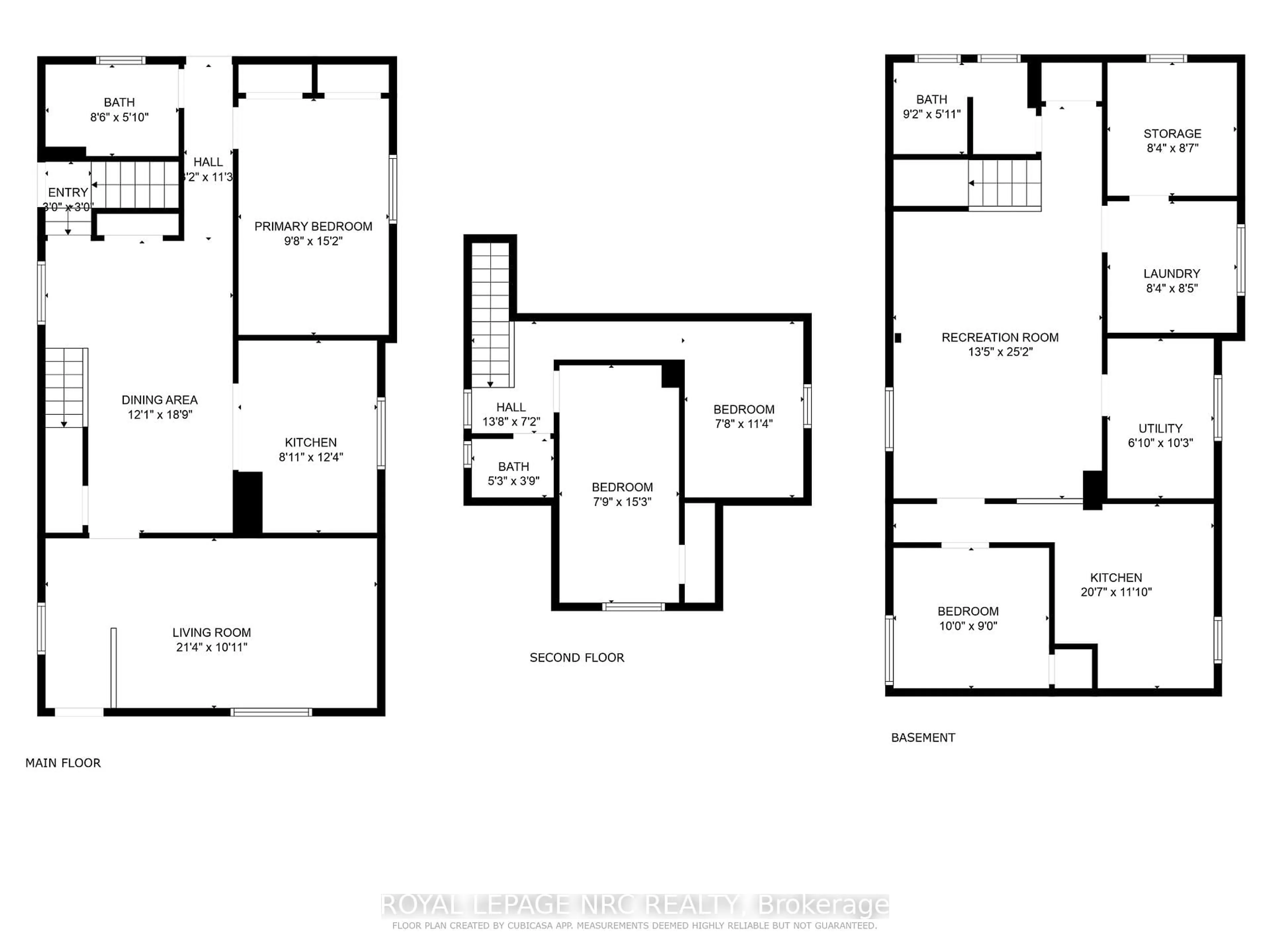 Floor plan for 11 CLEVELAND St, Thorold Ontario L2V 3K3