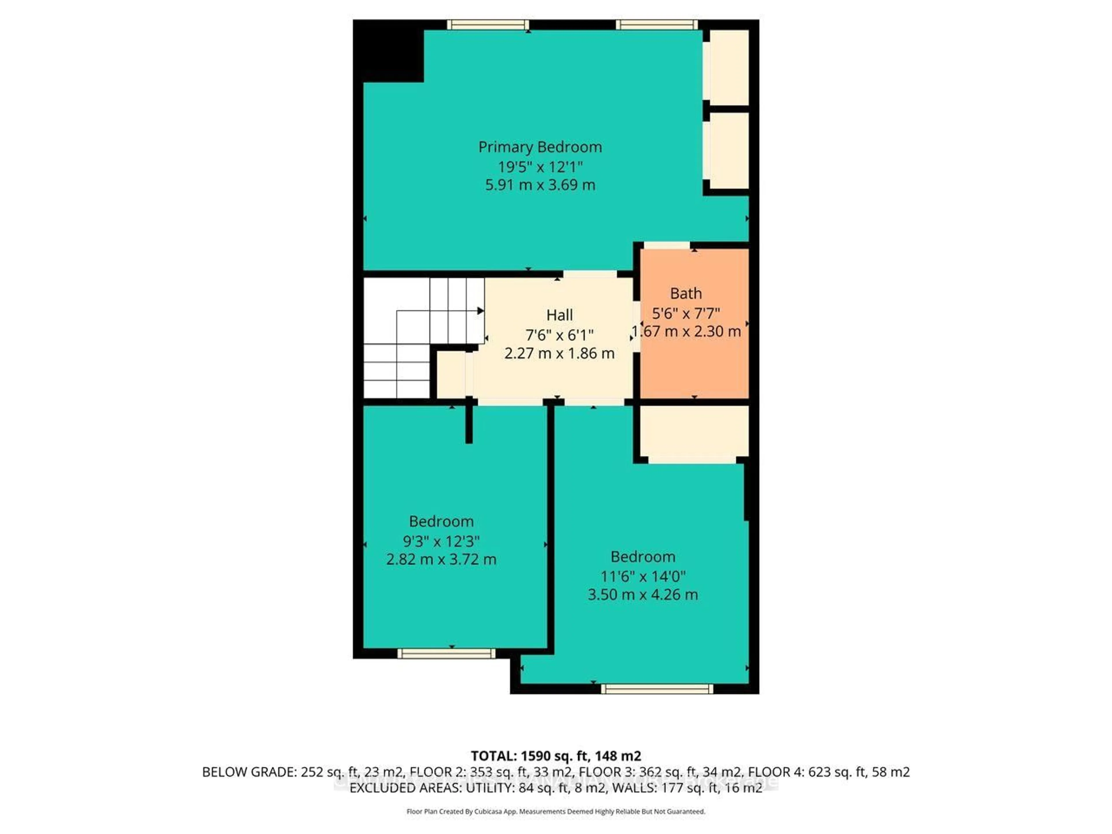 Floor plan for 300 Sandringham Cres #22, London South Ontario N6C 5B4