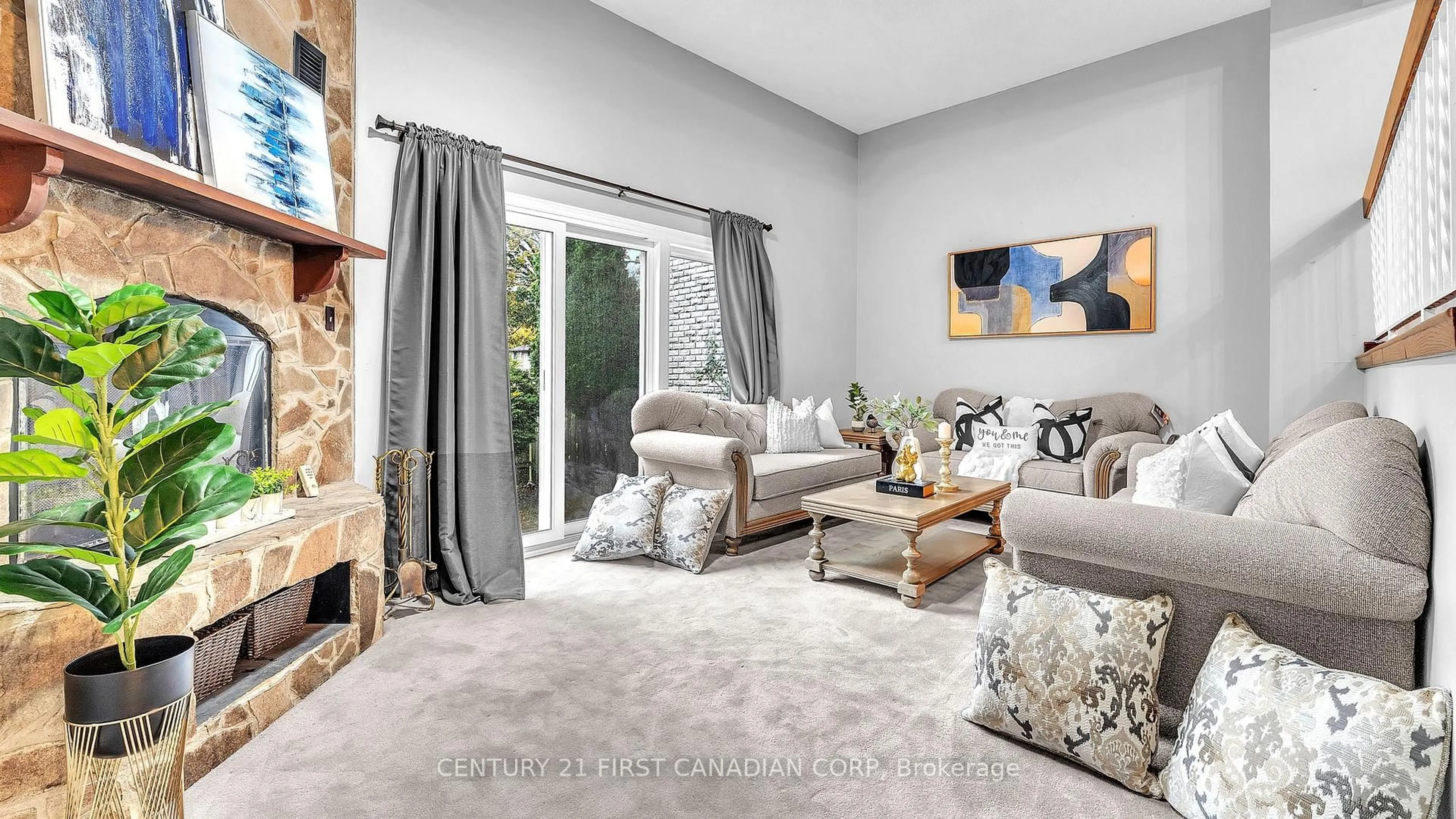 Living room with furniture, unknown for 300 Sandringham Cres #22, London South Ontario N6C 5B4