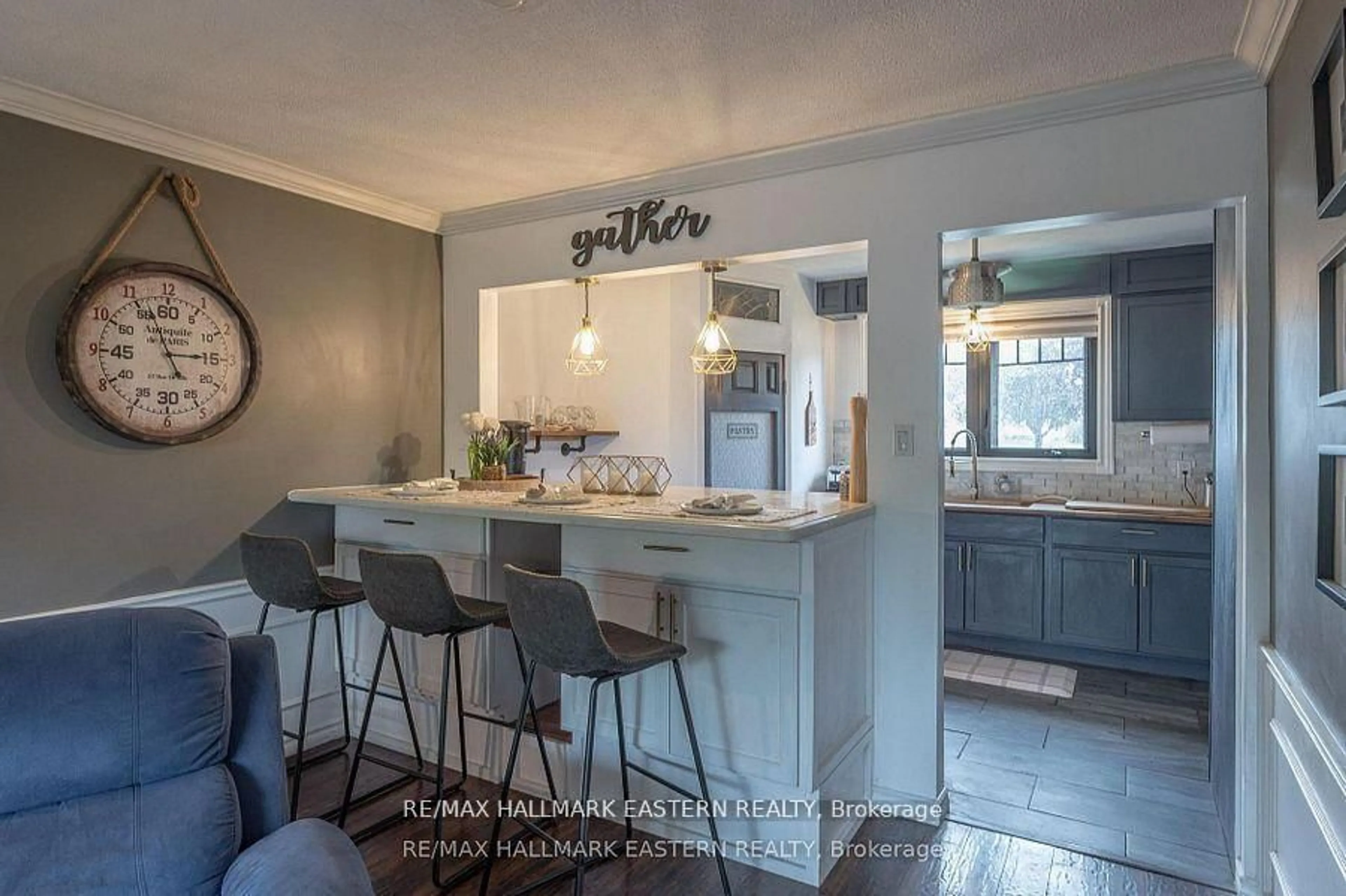 Open concept kitchen, ceramic/tile floor for 97 Peacock Blvd, Port Hope Ontario L1A 2X5