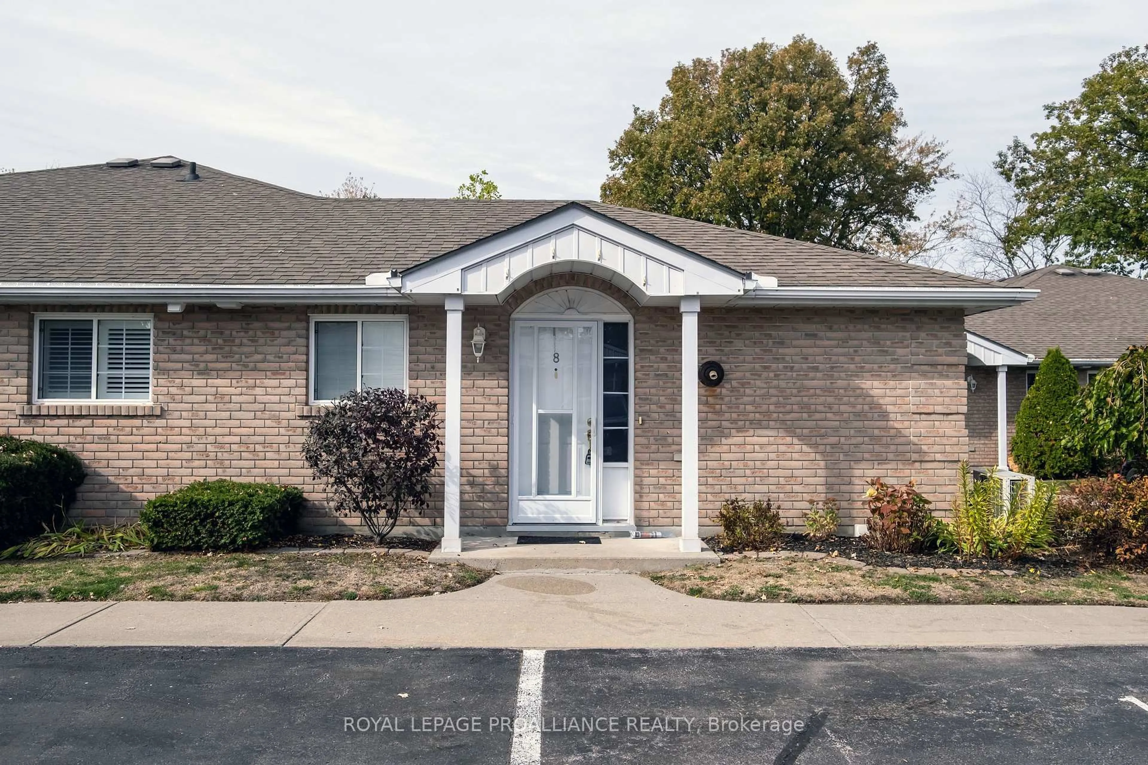 Home with brick exterior material, street for 351 Cannifton Rd #8, Belleville Ontario K8N 4Z6