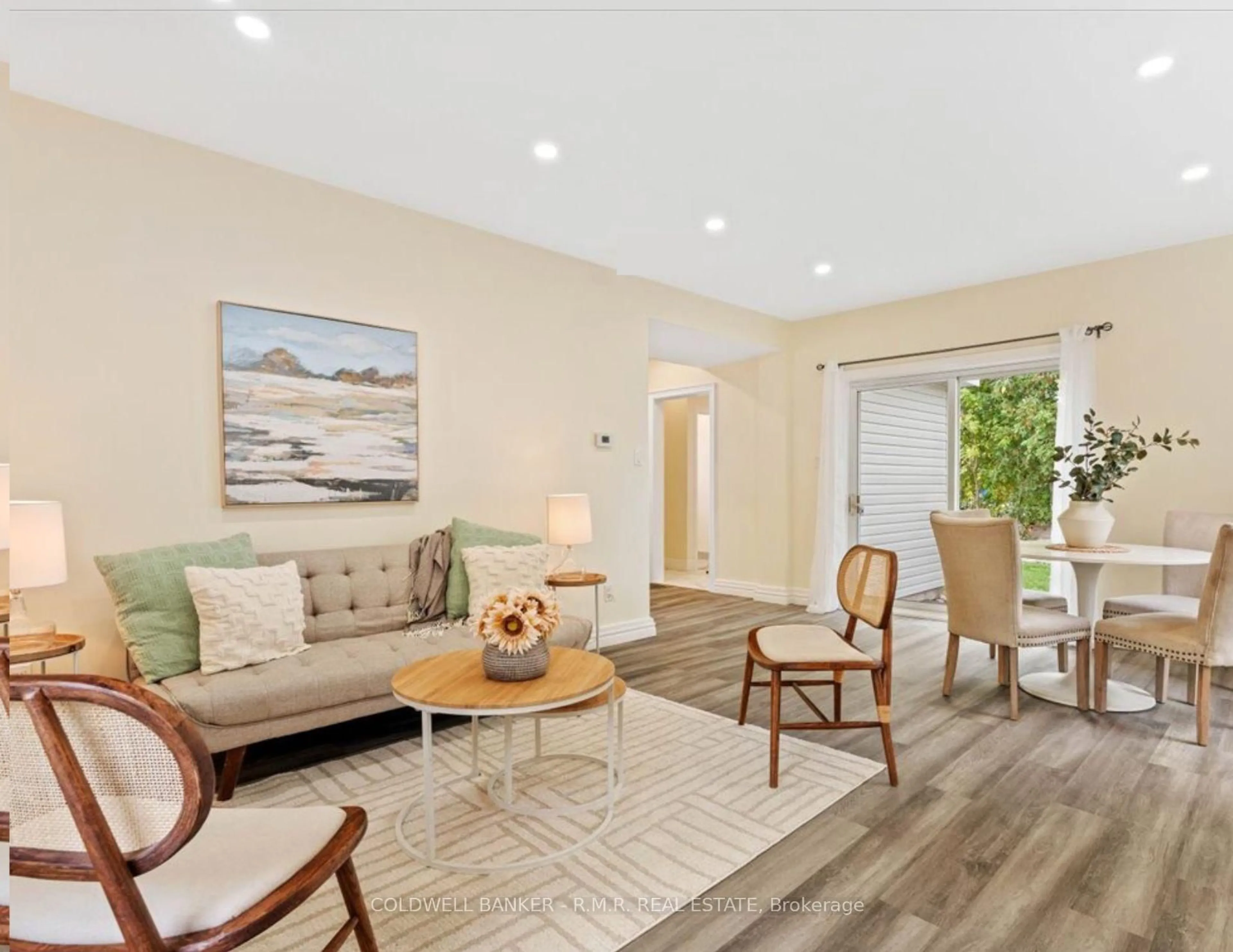 Living room with furniture, wood/laminate floor for 5 Percy St, Cramahe Ontario K0K 1S0