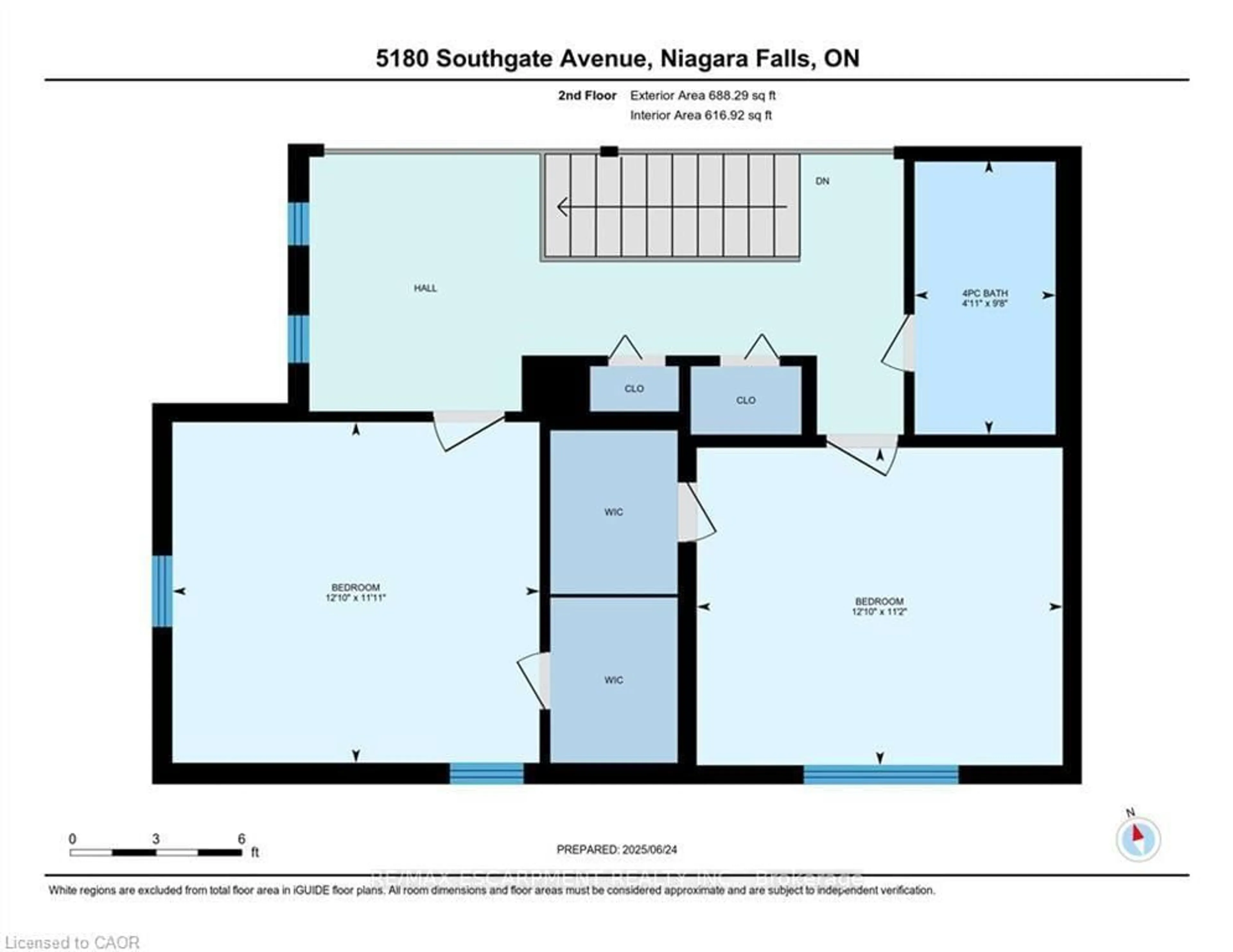 Floor plan for 5180 Southgate Ave, Niagara Falls Ontario L2E 7G5