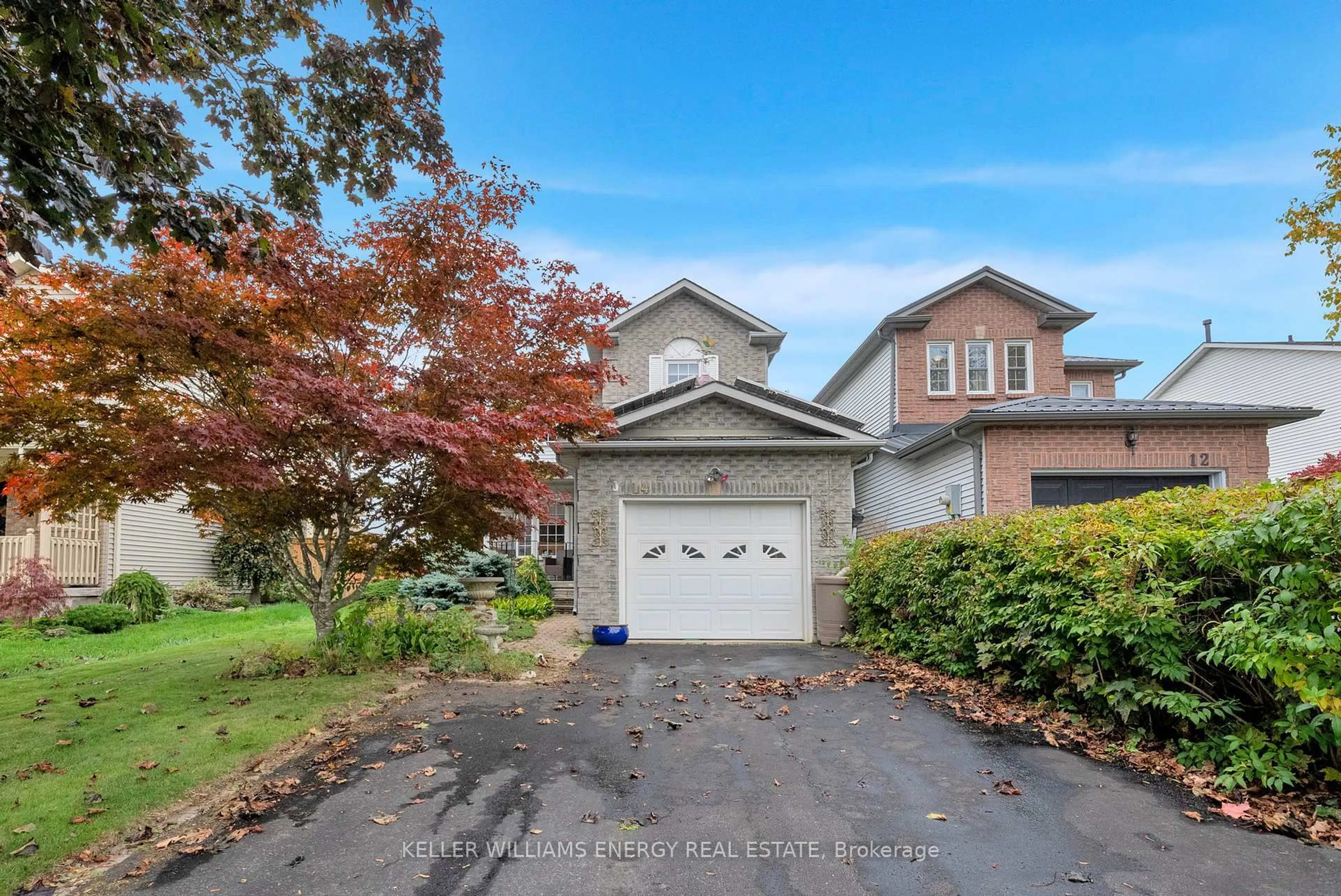 A pic from outside/outdoor area/front of a property/back of a property/a pic from drone, street for 14 Burnham Blvd, Port Hope Ontario L1A 4H4