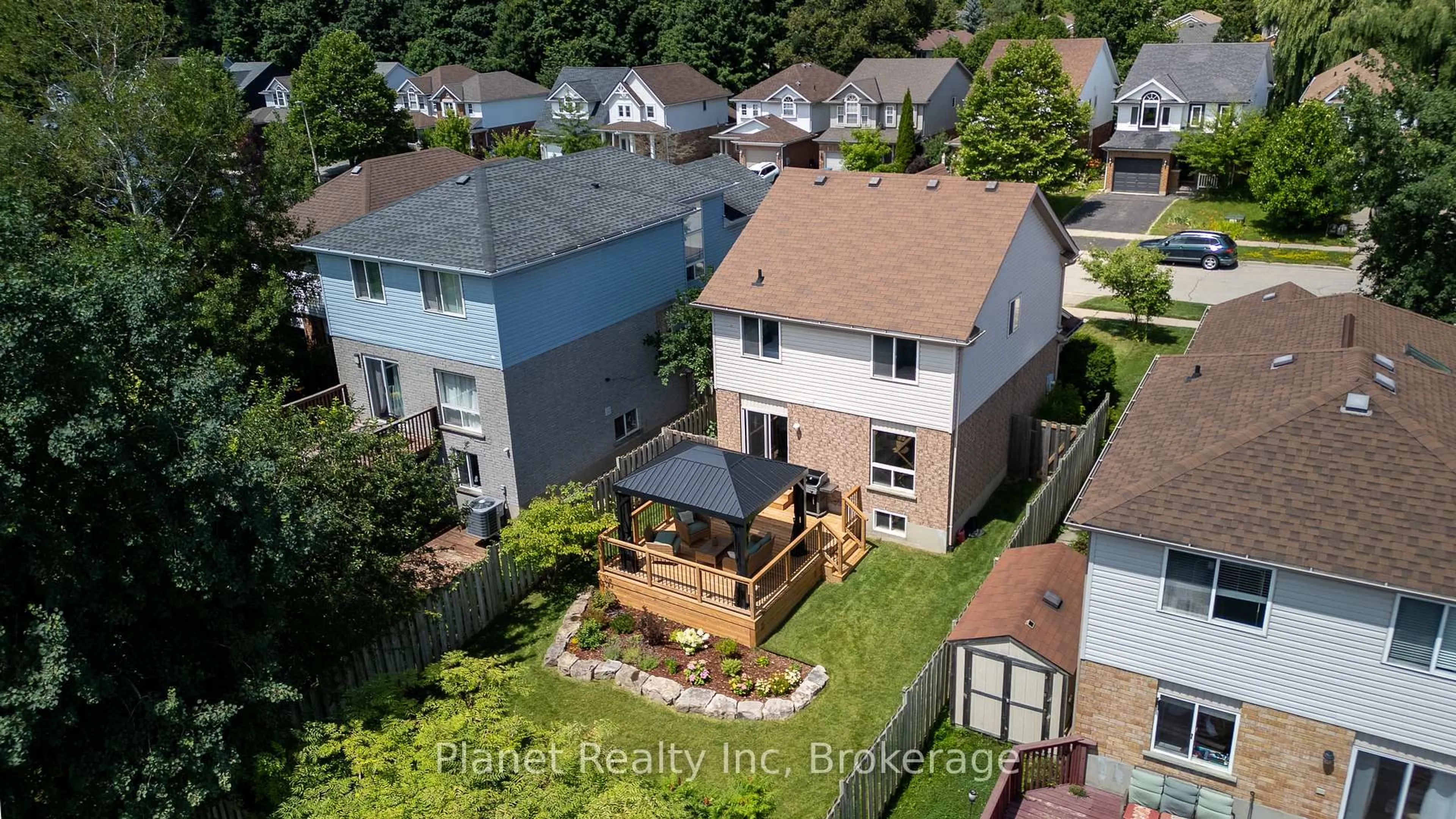 A pic from outside/outdoor area/front of a property/back of a property/a pic from drone, unknown for 16 Southcreek Tr, Guelph Ontario N1G 4Y8