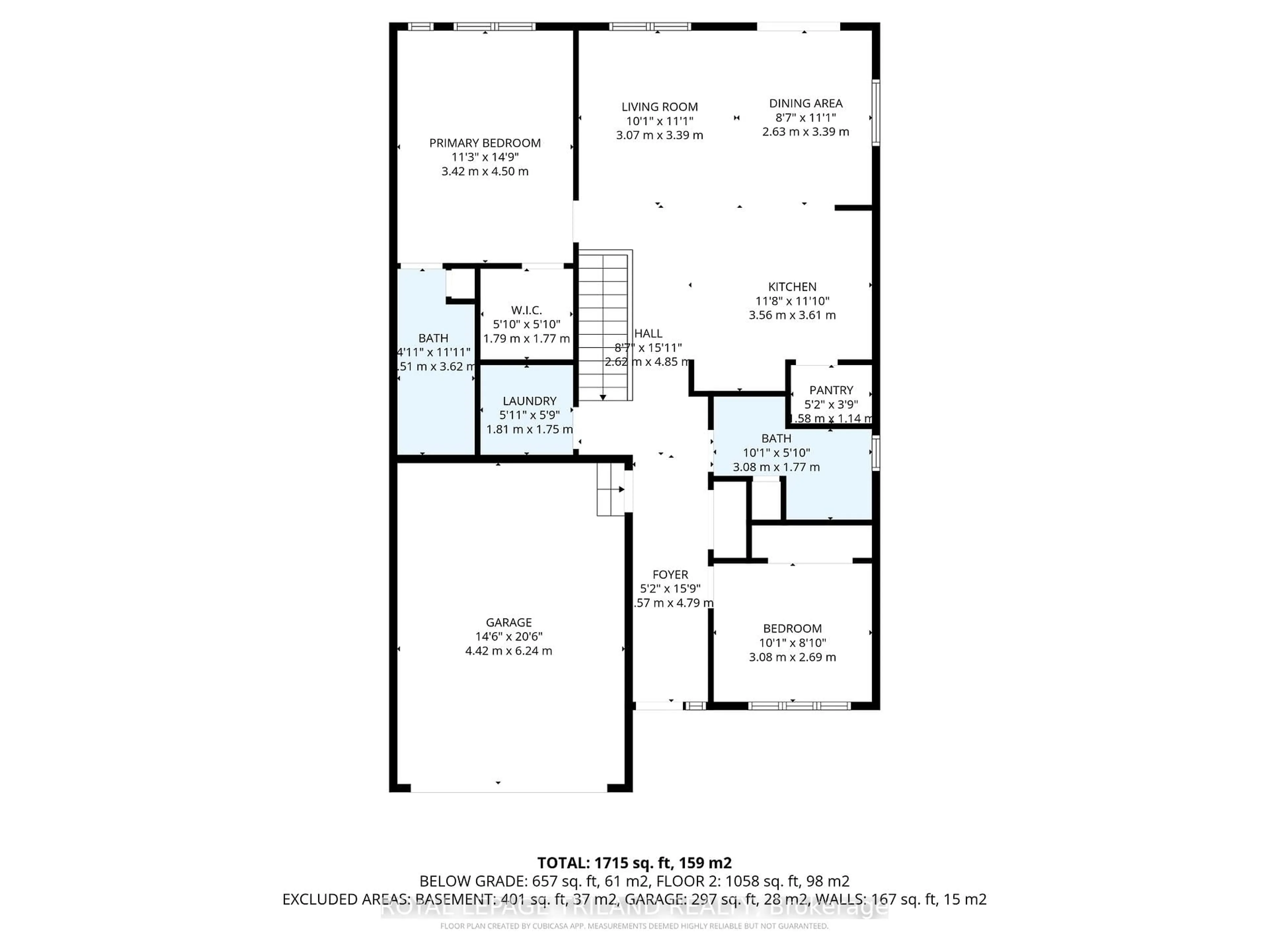 Floor plan for 61 Ashberry Pl, St. Thomas Ontario N5R 0H9