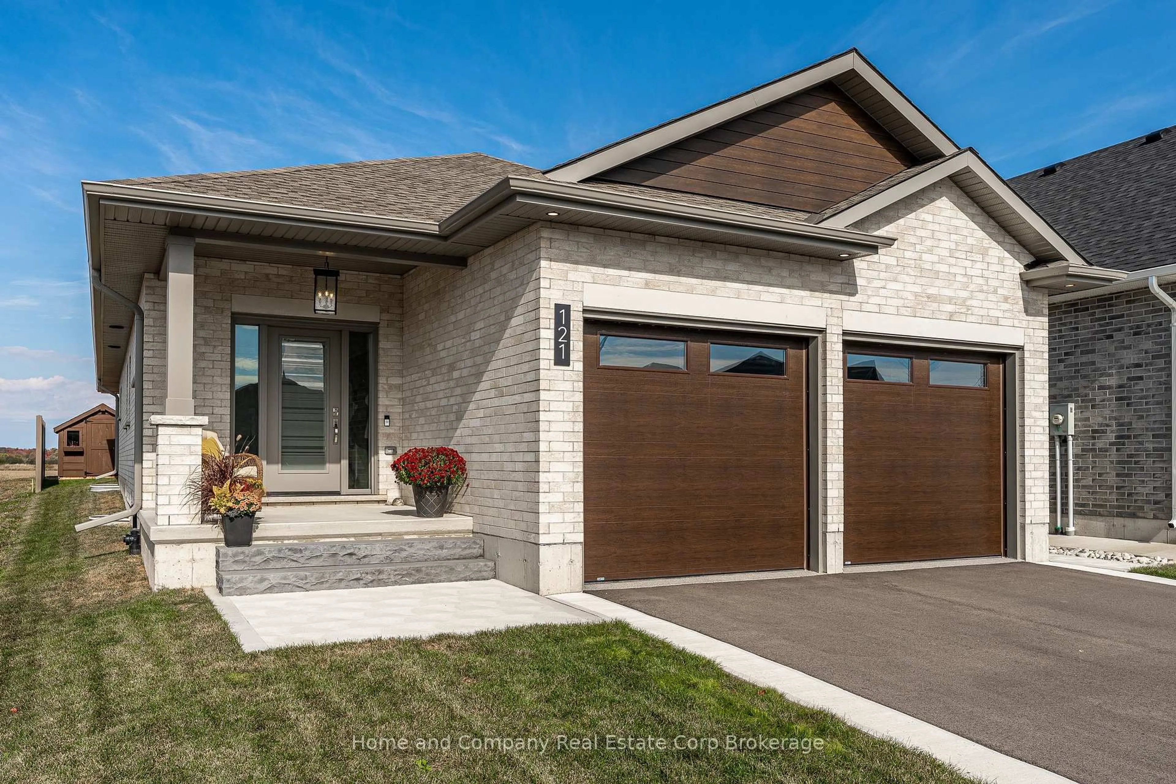 Home with brick exterior material, street for 121 Glass St, St. Marys Ontario N4X 0C1