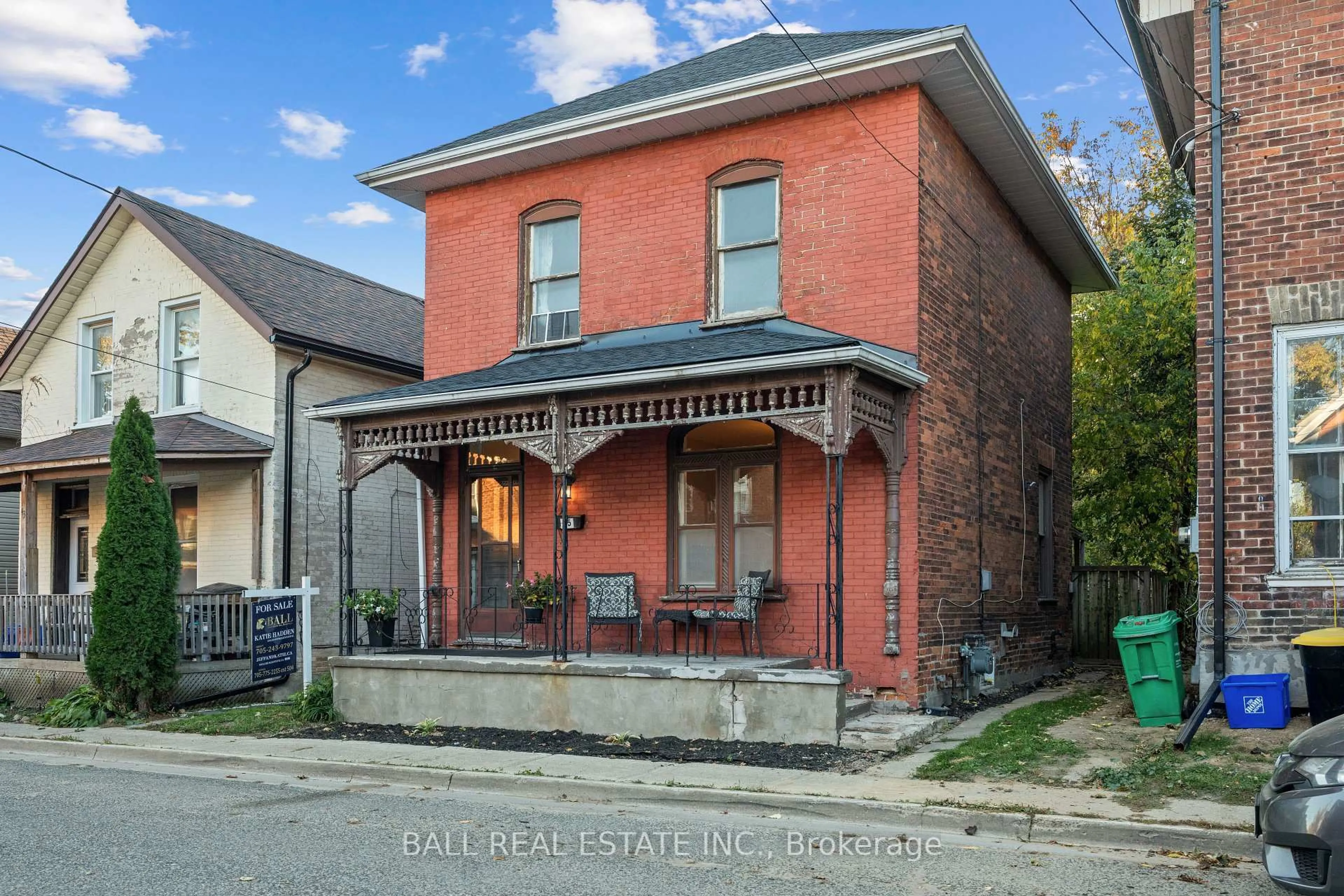 Home with brick exterior material, building for 45 Lafayette Ave, Peterborough Ontario K9J 5C1