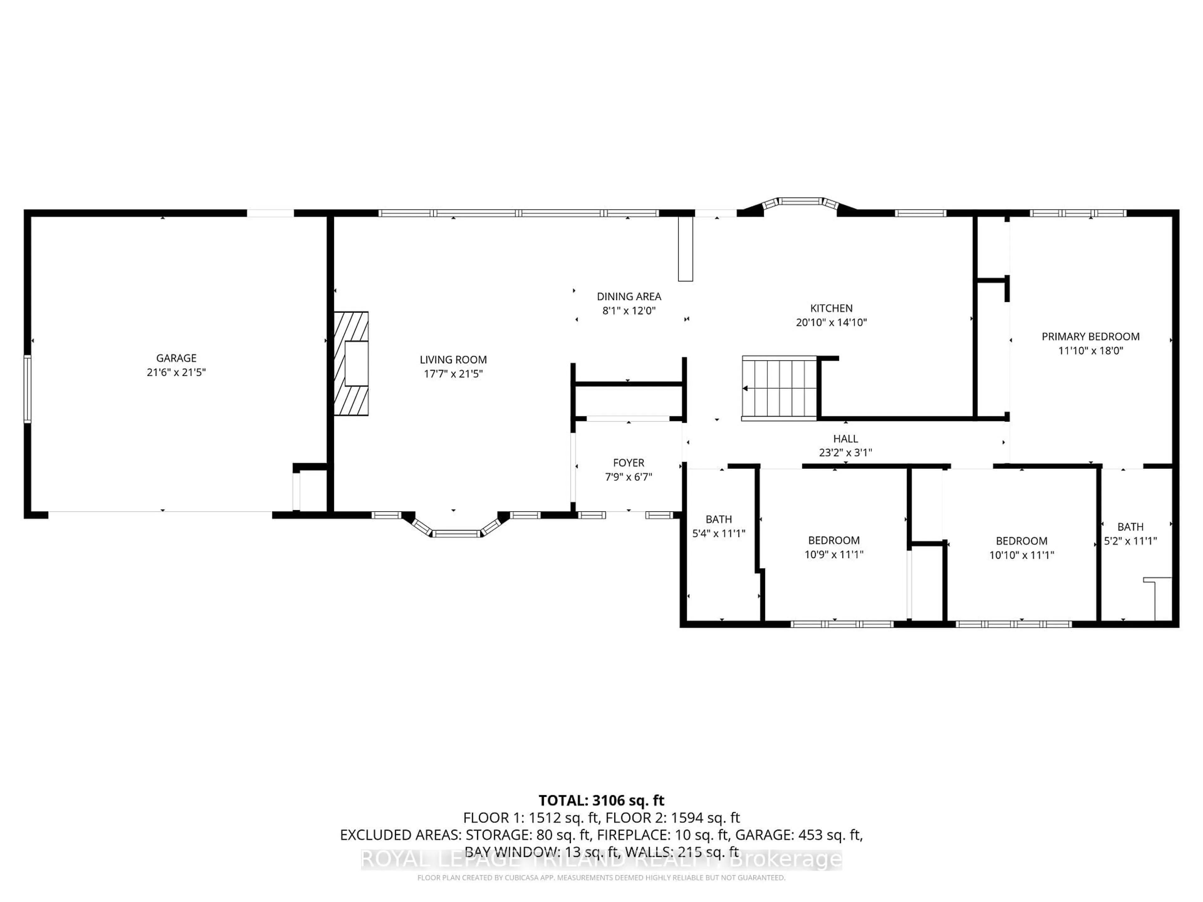 Floor plan for 142 Hunt Club Dr, London North Ontario N6H 3Y7