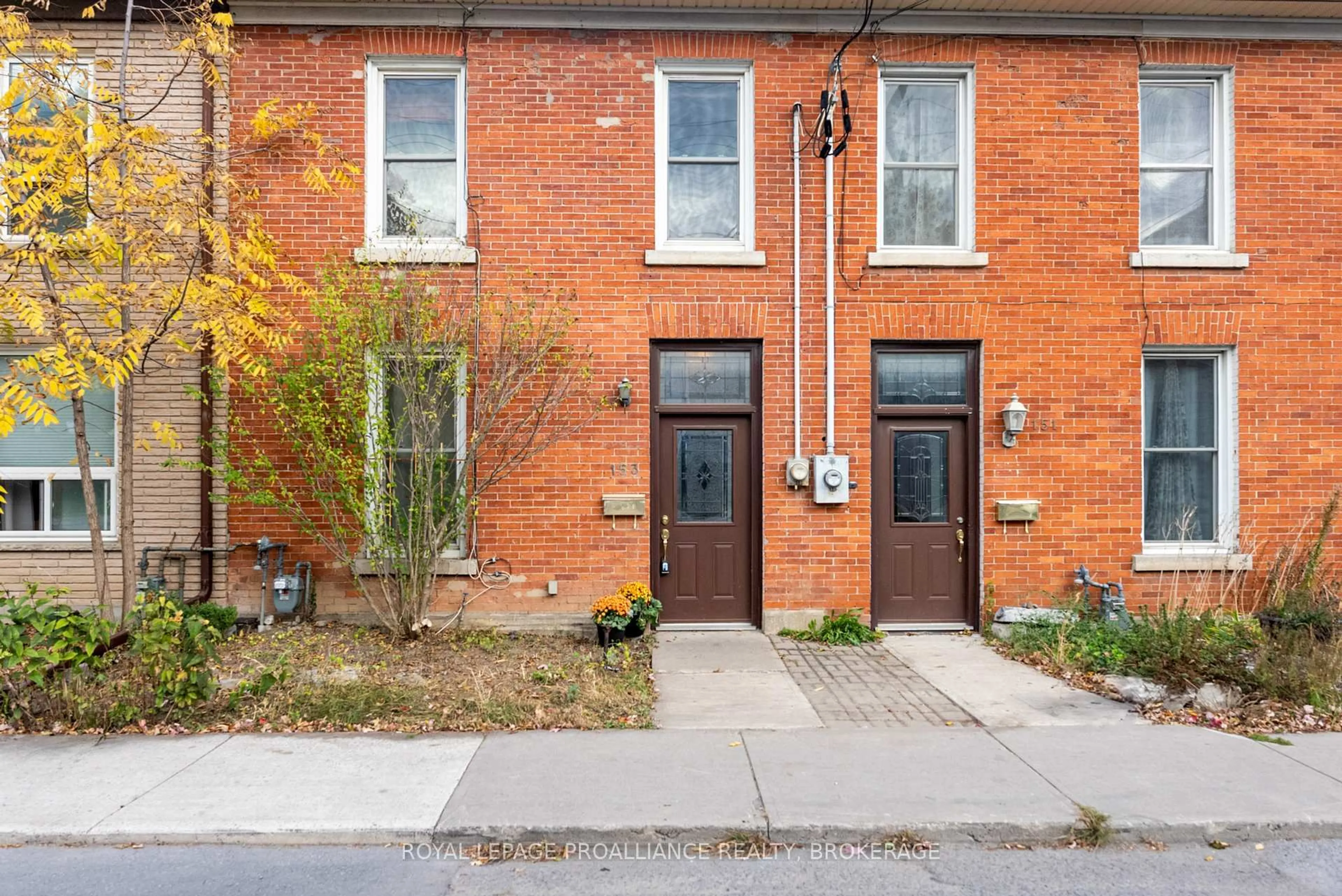 Home with brick exterior material, street for 153 Montreal St, Kingston Ontario K7K 3G2