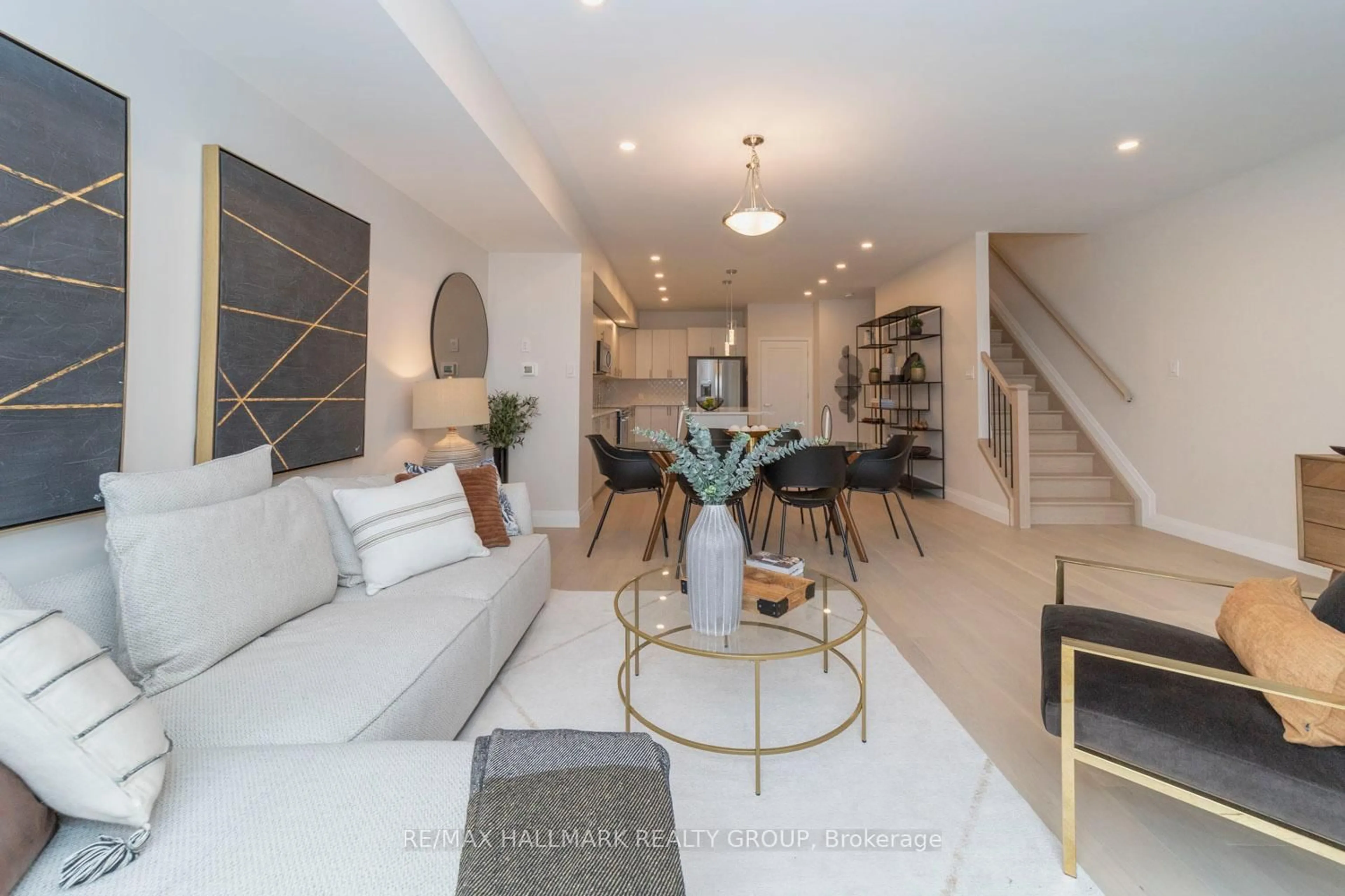 Living room with furniture, unknown for 29 Bachman Terr, Ottawa Ontario K2L 1W2