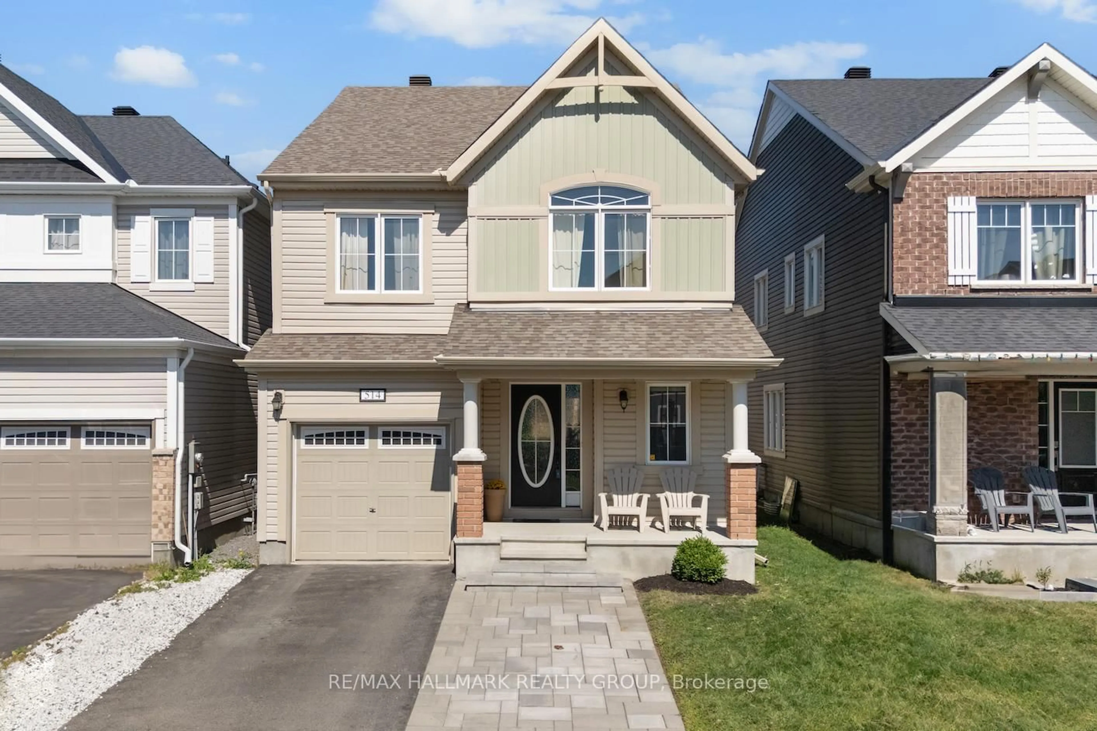 Home with brick exterior material, street for 514 Arum Terr, Ottawa Ontario K4A 3V1