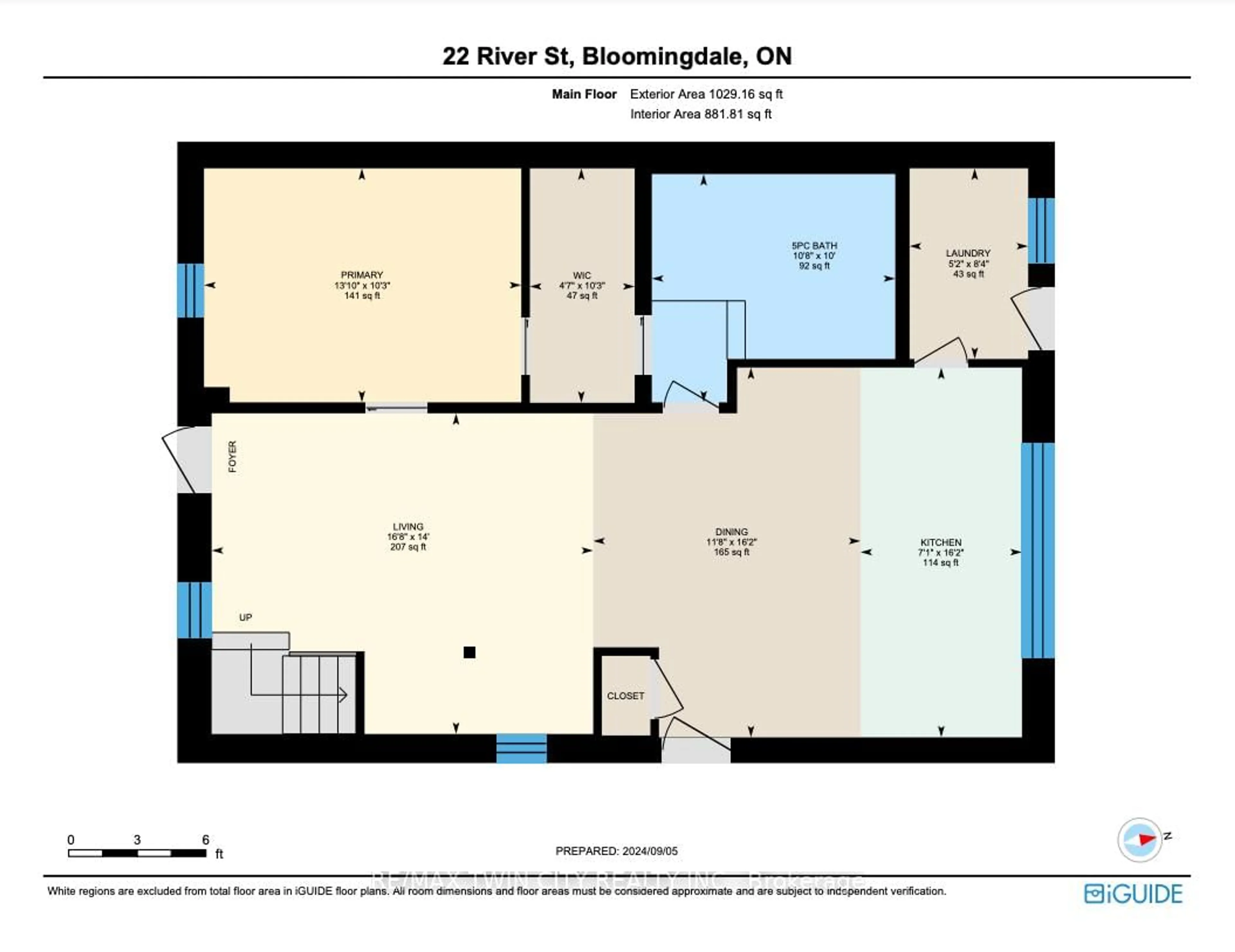Floor plan for 22 River St, Woolwich Ontario N0B 1K0