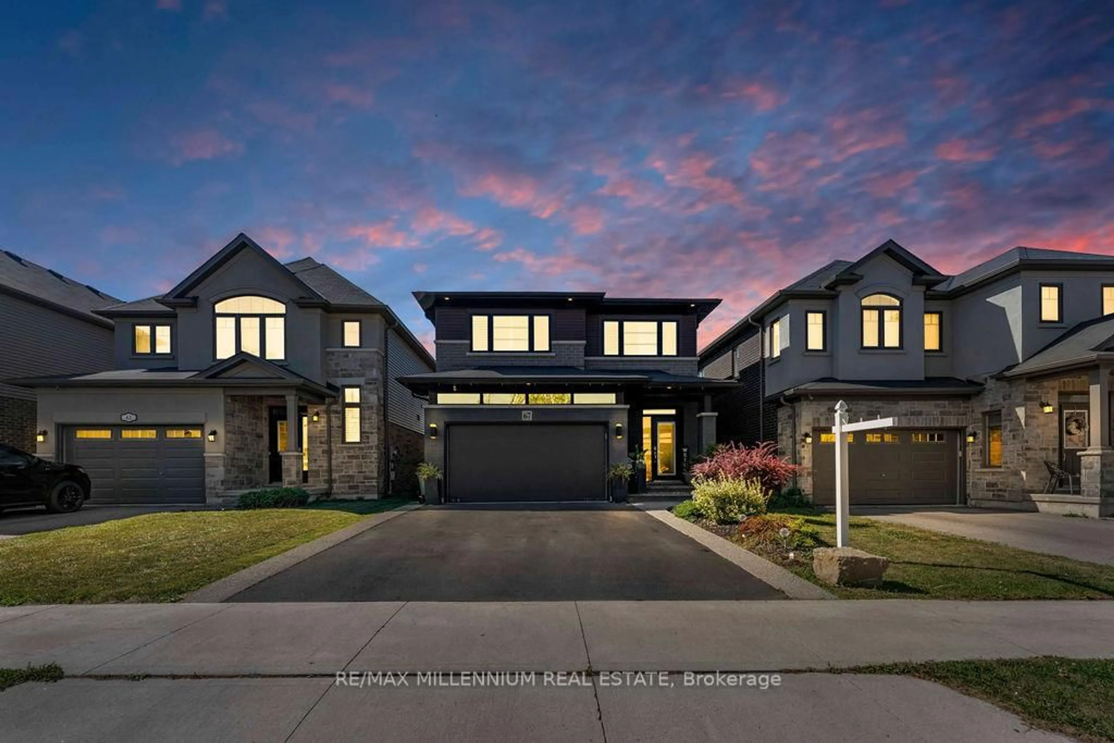 Home with brick exterior material, street for 67 Lexington Ave, Hamilton Ontario L8J 0L5