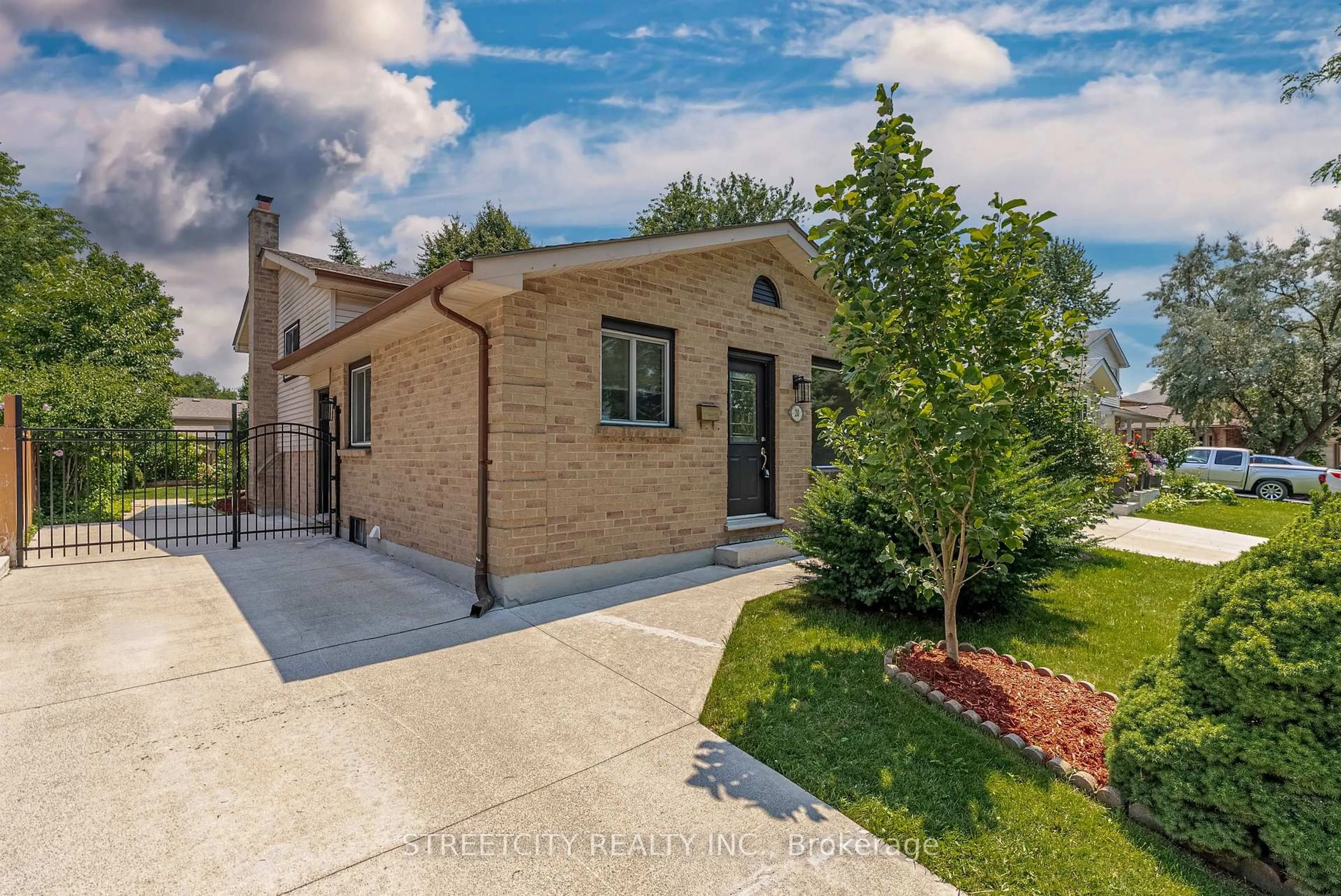 Home with brick exterior material, street for 20 Fairchild Cres, London South Ontario N6E 3E2