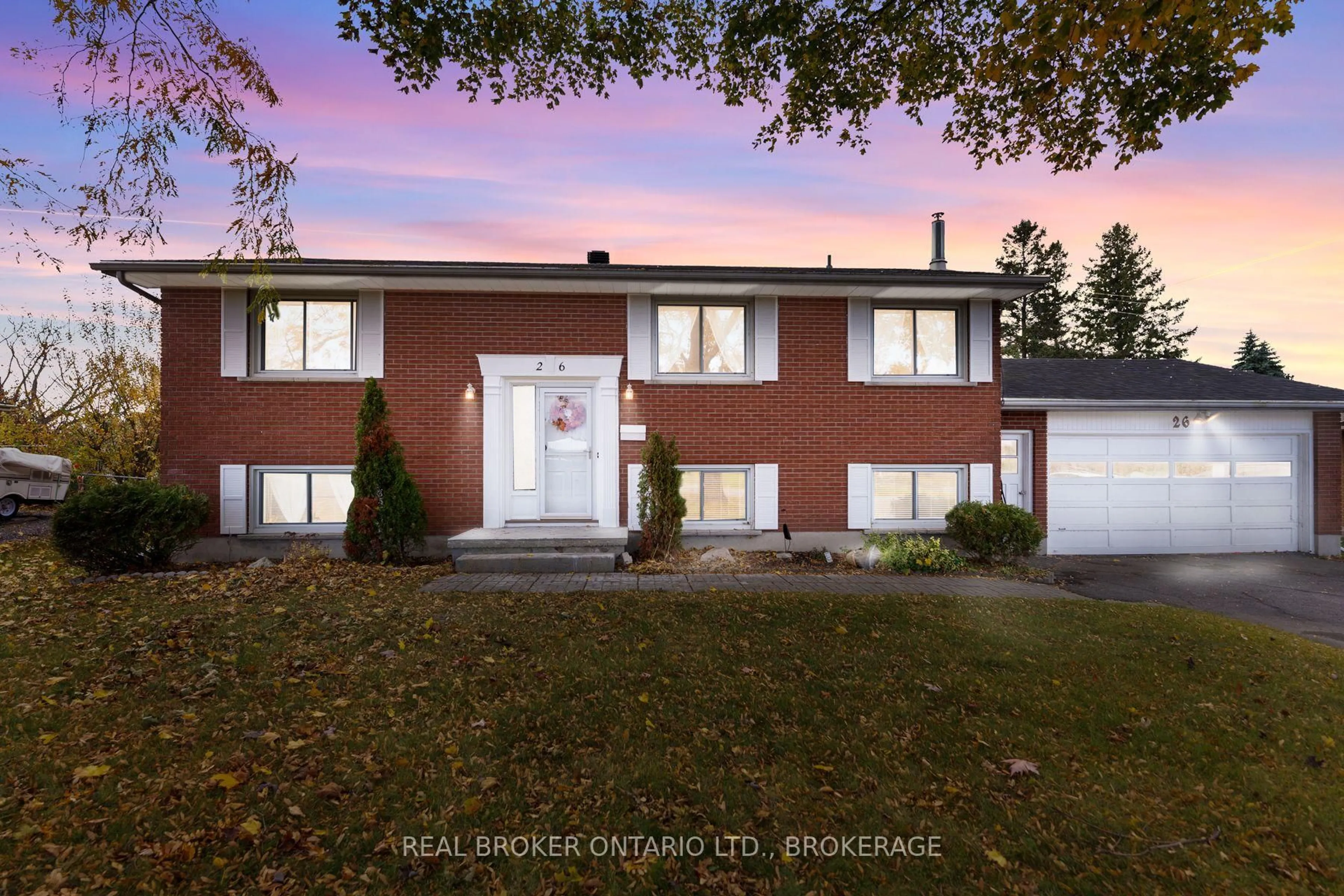 Home with brick exterior material, street for 26 Cambridge Cres, Loyalist Ontario K7N 1R3
