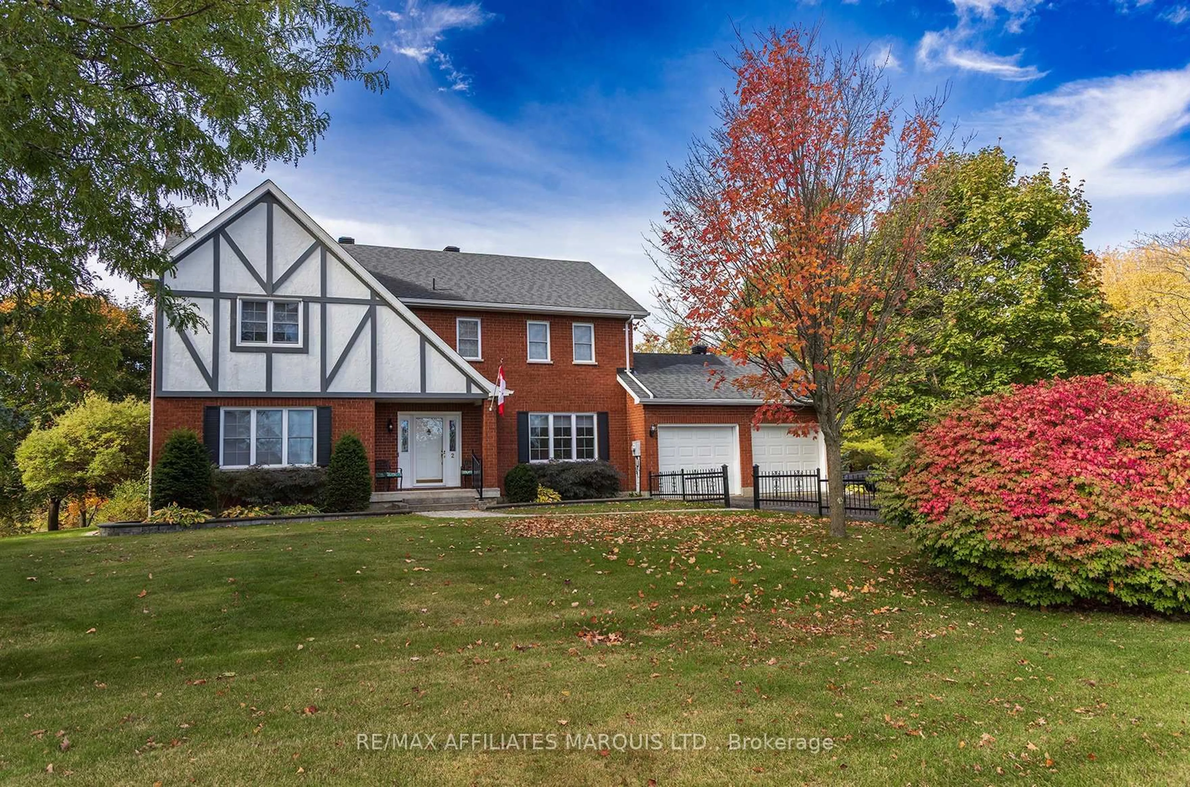 Home with brick exterior material, street for 2 Fairholme Dr, South Dundas Ontario K0C 1X0