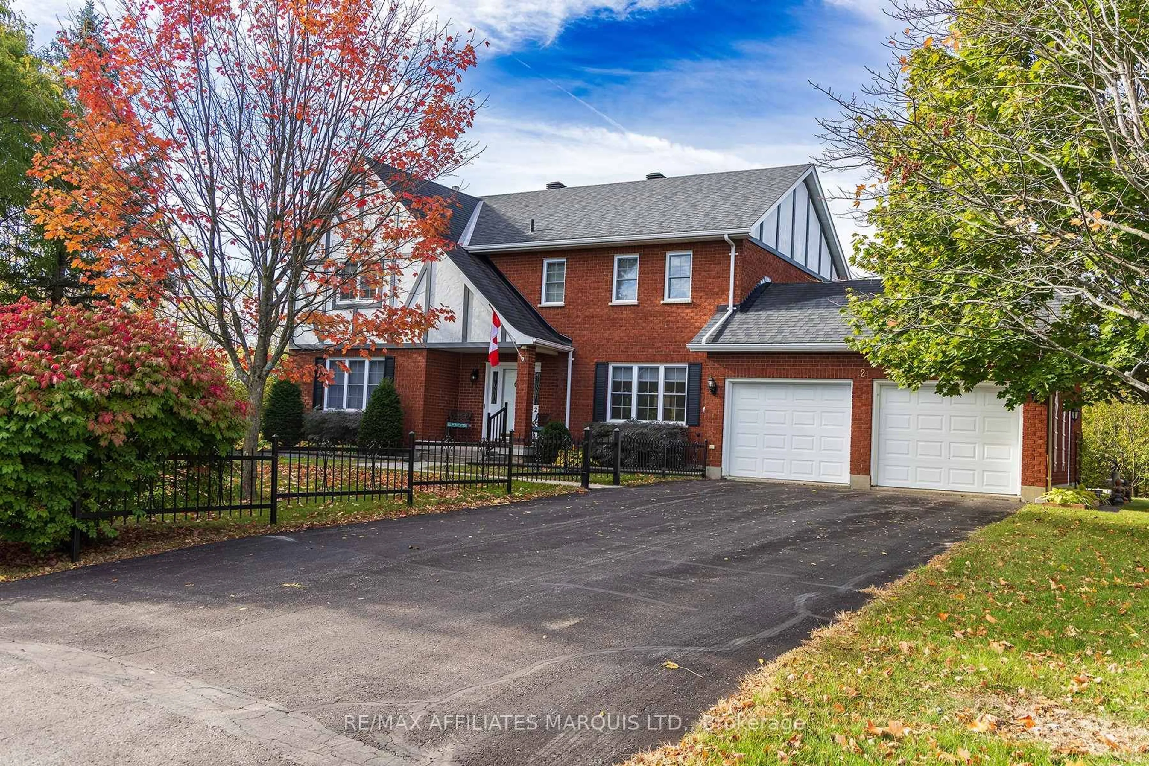 Home with brick exterior material, street for 2 Fairholme Dr, South Dundas Ontario K0C 1X0