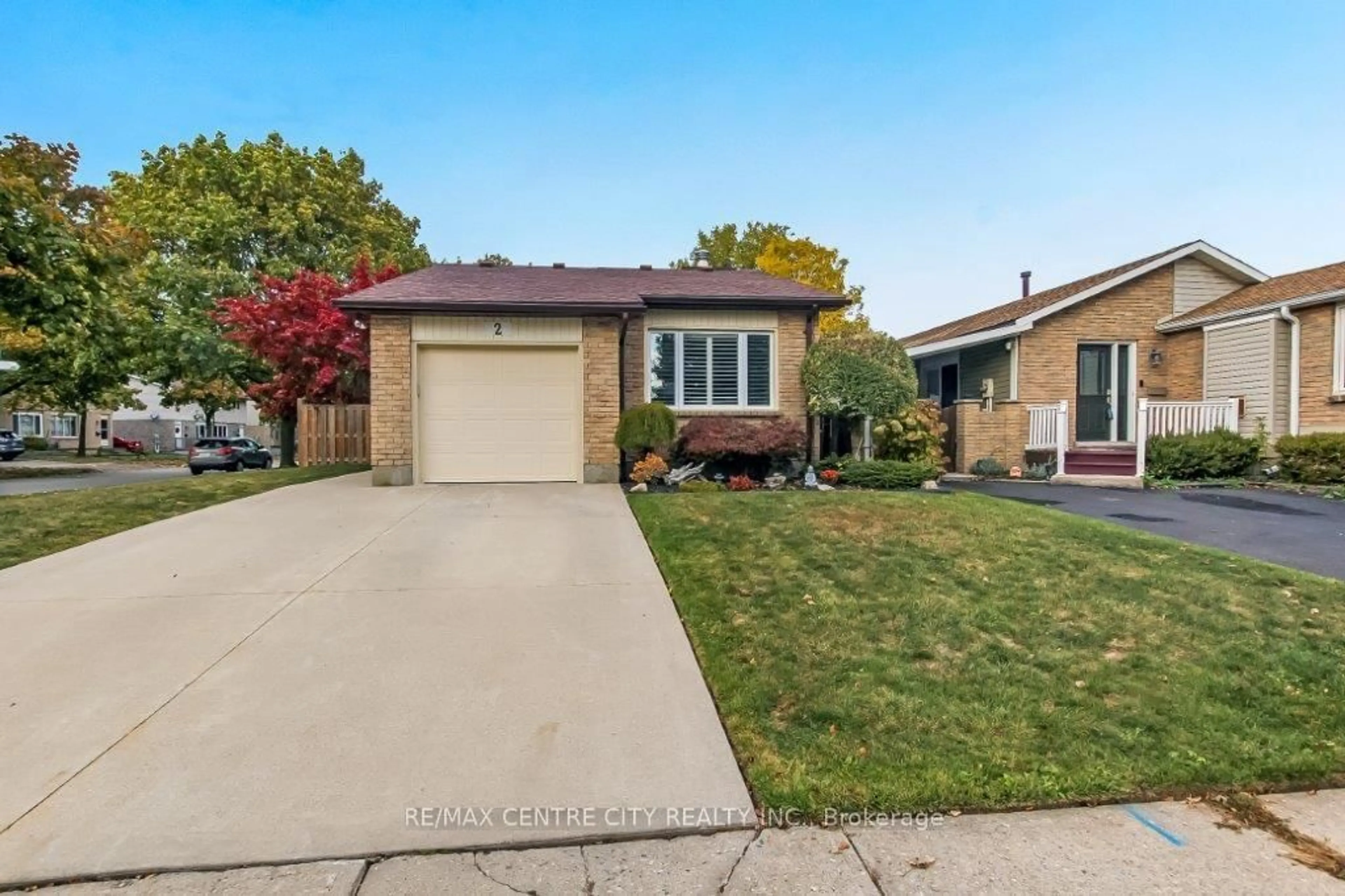 Home with brick exterior material, street for 2 Aldersbrook Cres, London North Ontario N6G 3R3