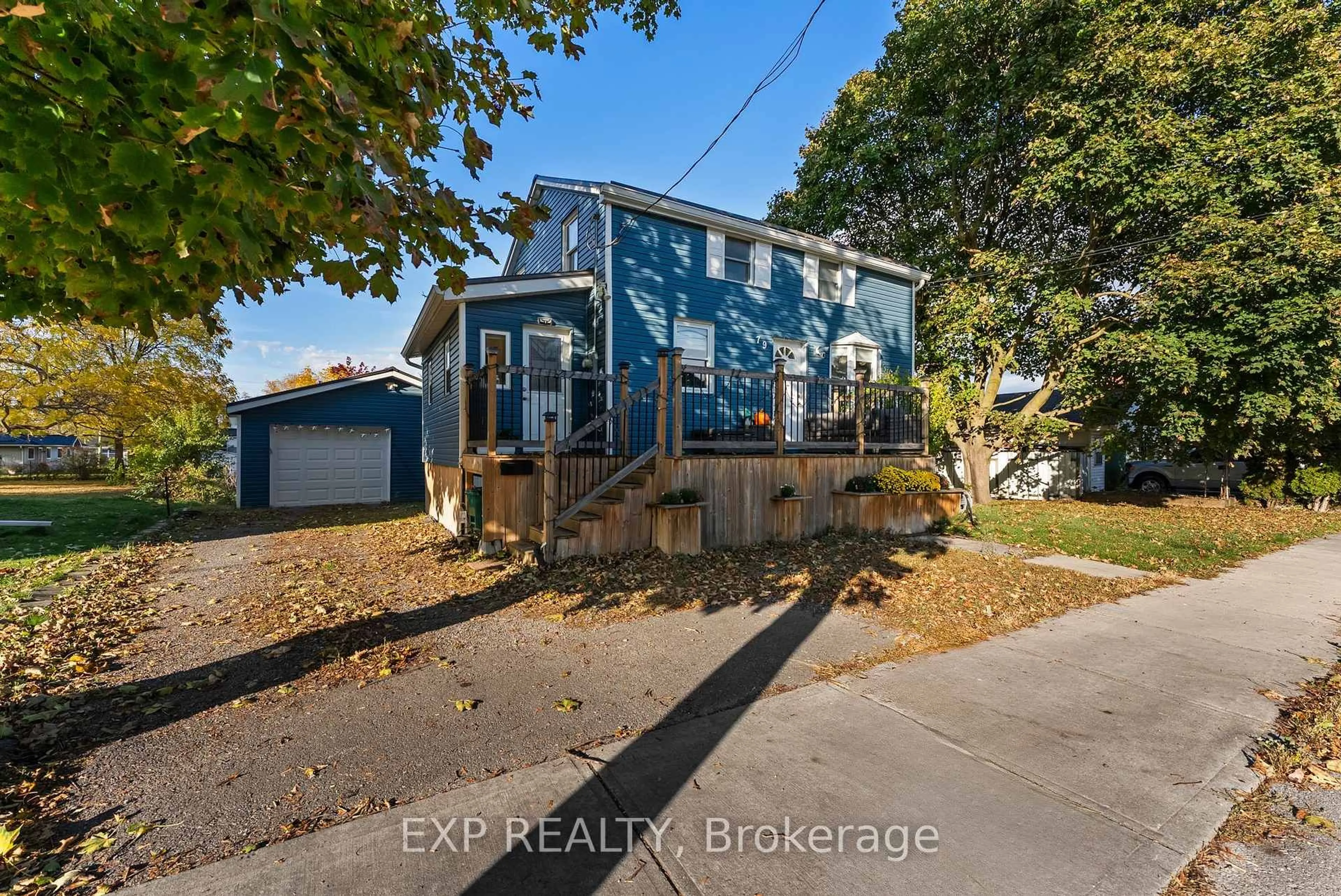 A pic from outside/outdoor area/front of a property/back of a property/a pic from drone, street for 79 Purdy St, Belleville Ontario K8P 1Z2