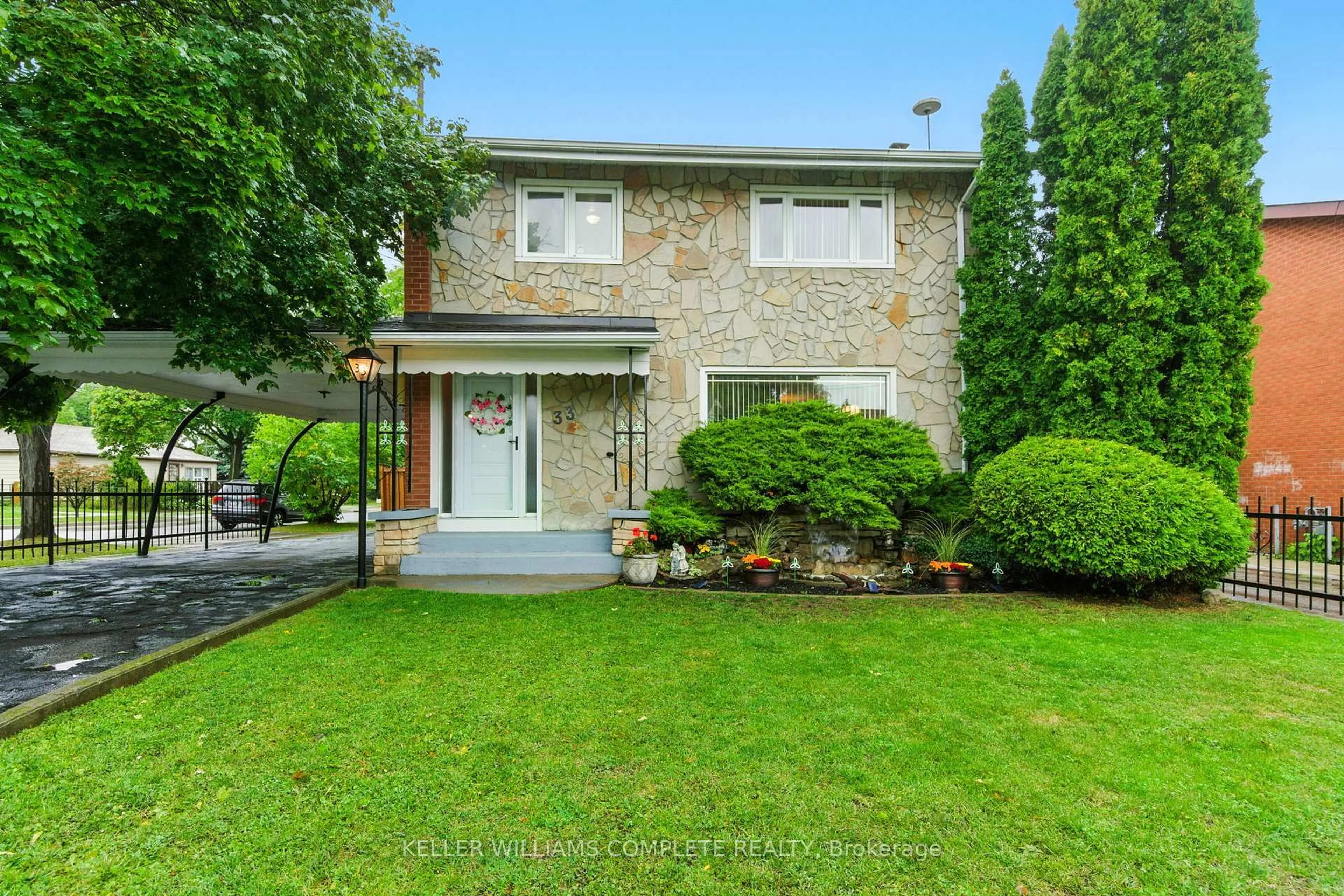 Home with brick exterior material, street for 33 Bernard St, Hamilton Ontario L8H 6C8